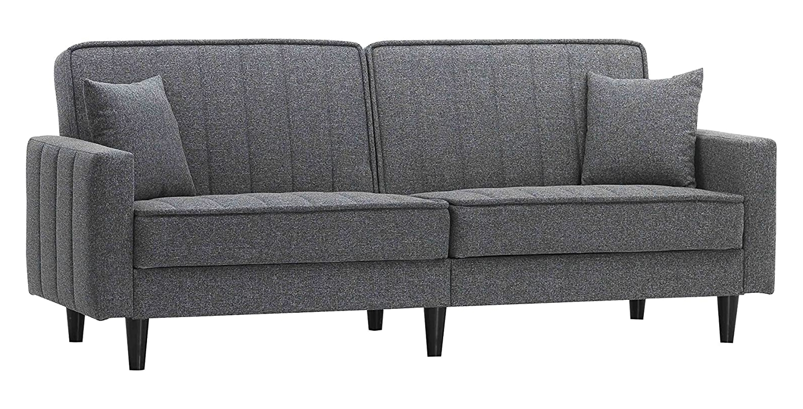 Leo Fabric/PU Convertible Sofabed