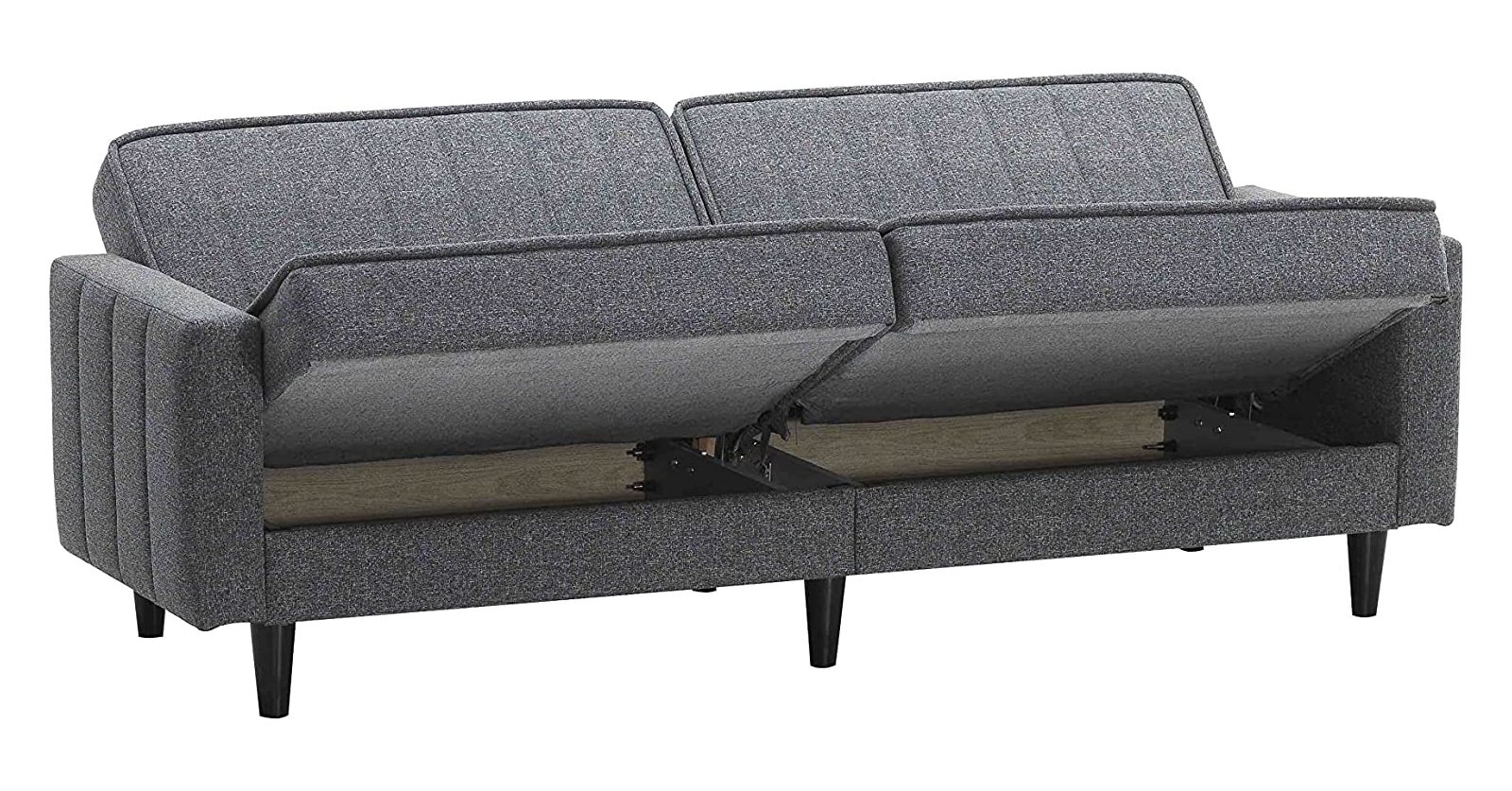 Leo Fabric/PU Convertible Sofabed