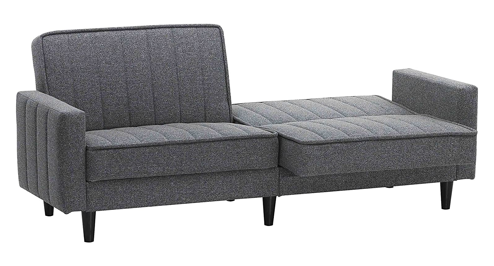 Leo Chenille Fabric Convertible Sofabed