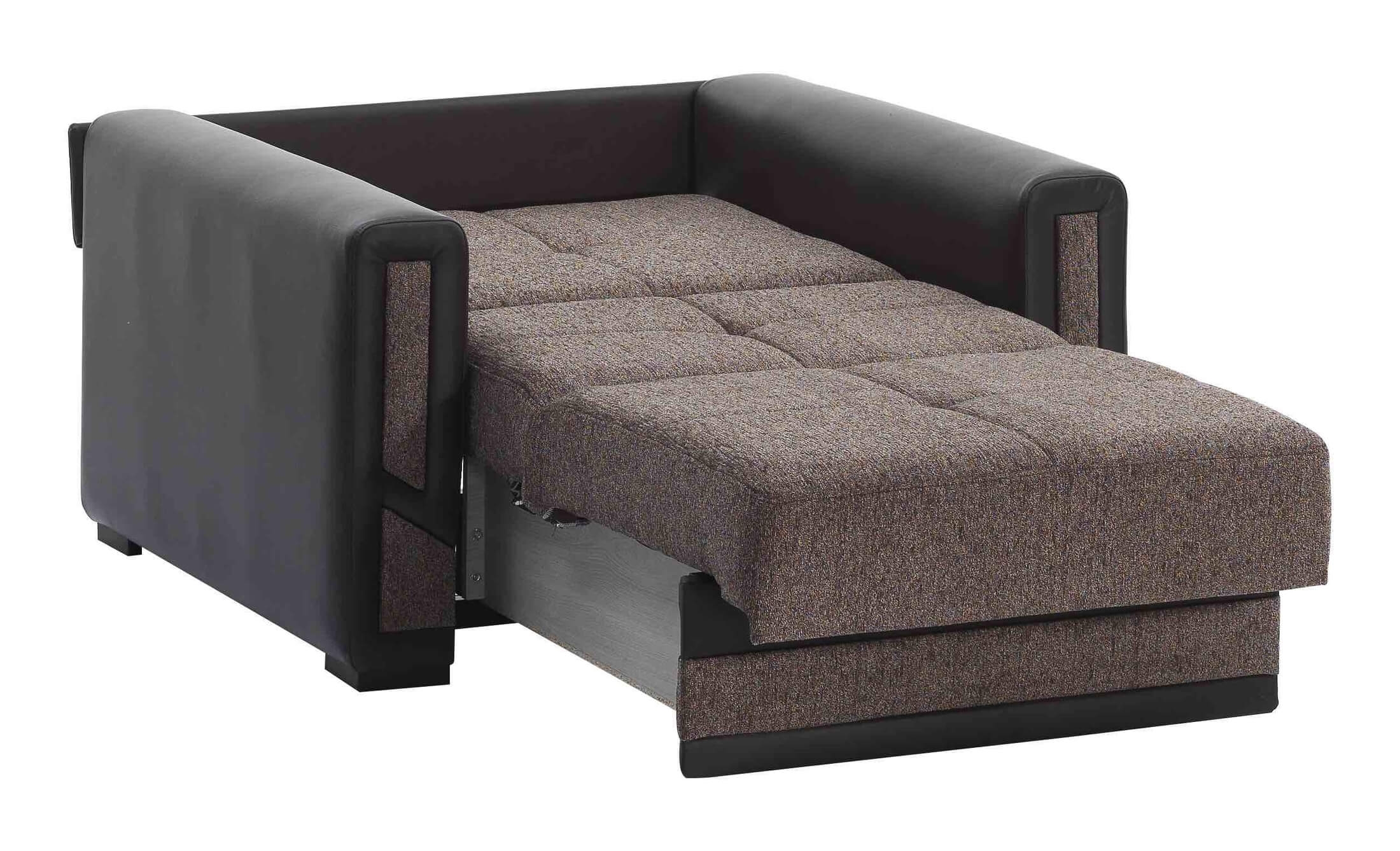 Mondomax Fabric Convertible Living Room Set