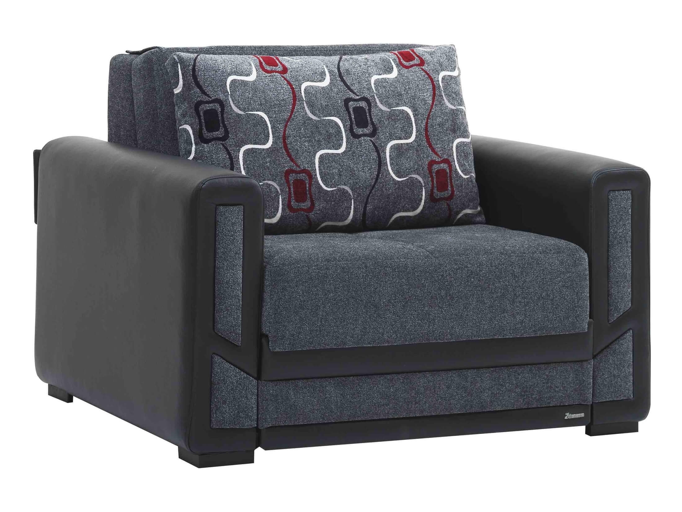 Mondomax Fabric Convertible Sleeper Chair