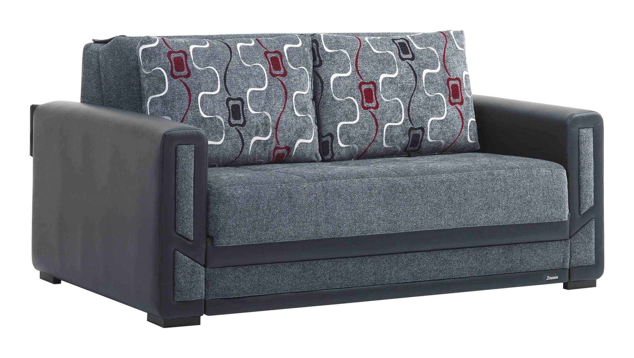 Mondomax Fabric Convertible Living Room Set