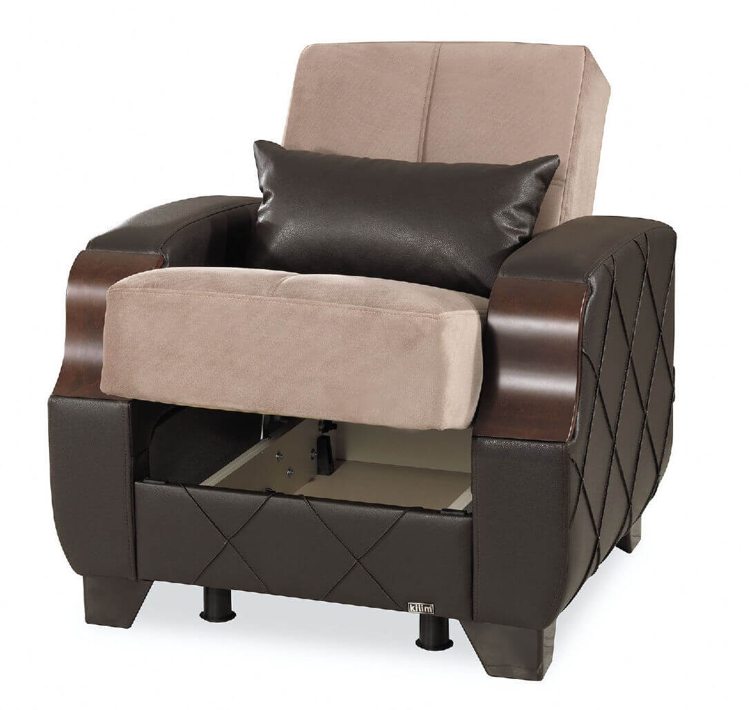 Molina Fabric Convertible Chair