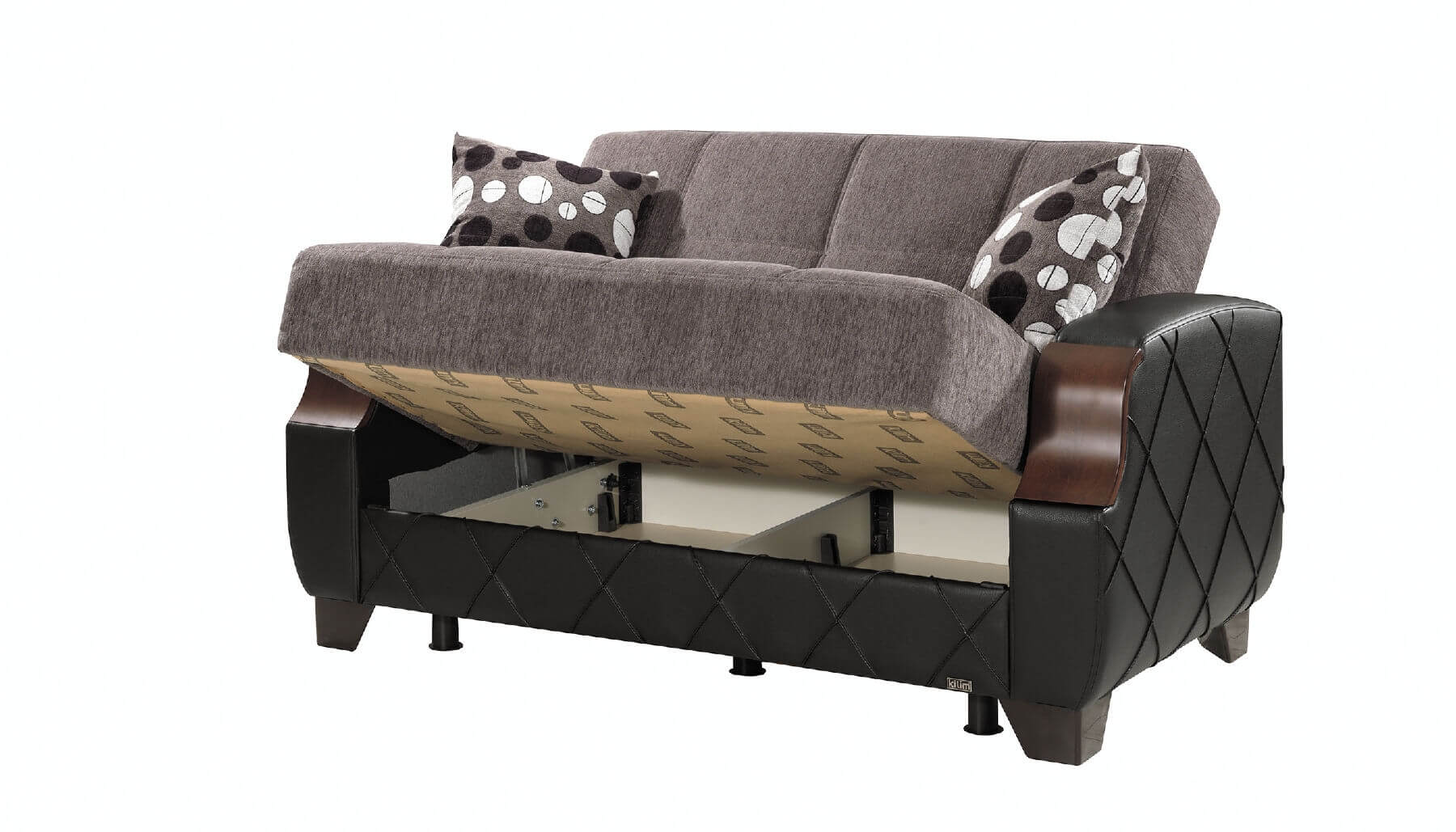 Molina Fabric Convertible Loveseat