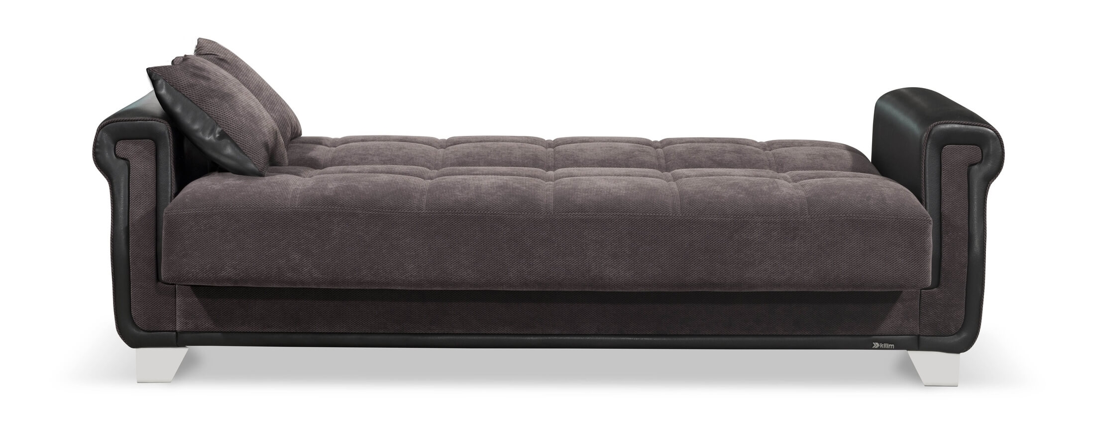 Proline Fabric/Leatherette Convertible Sofa