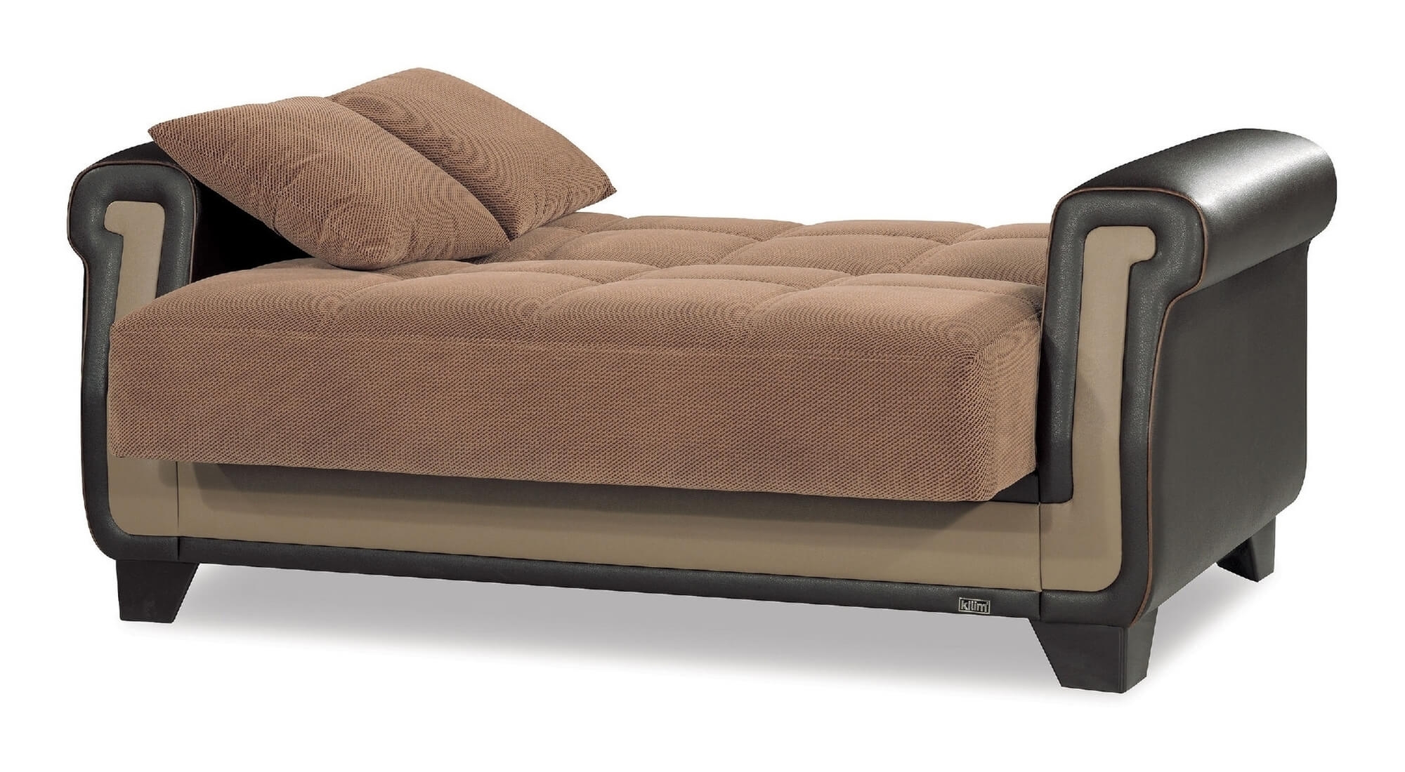 Proline Fabric/Leatherette Convertible Living Room Set