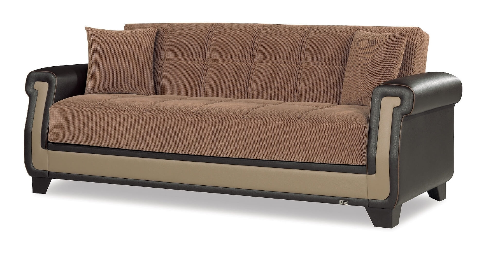 Proline Fabric/Leatherette Convertible Living Room Set