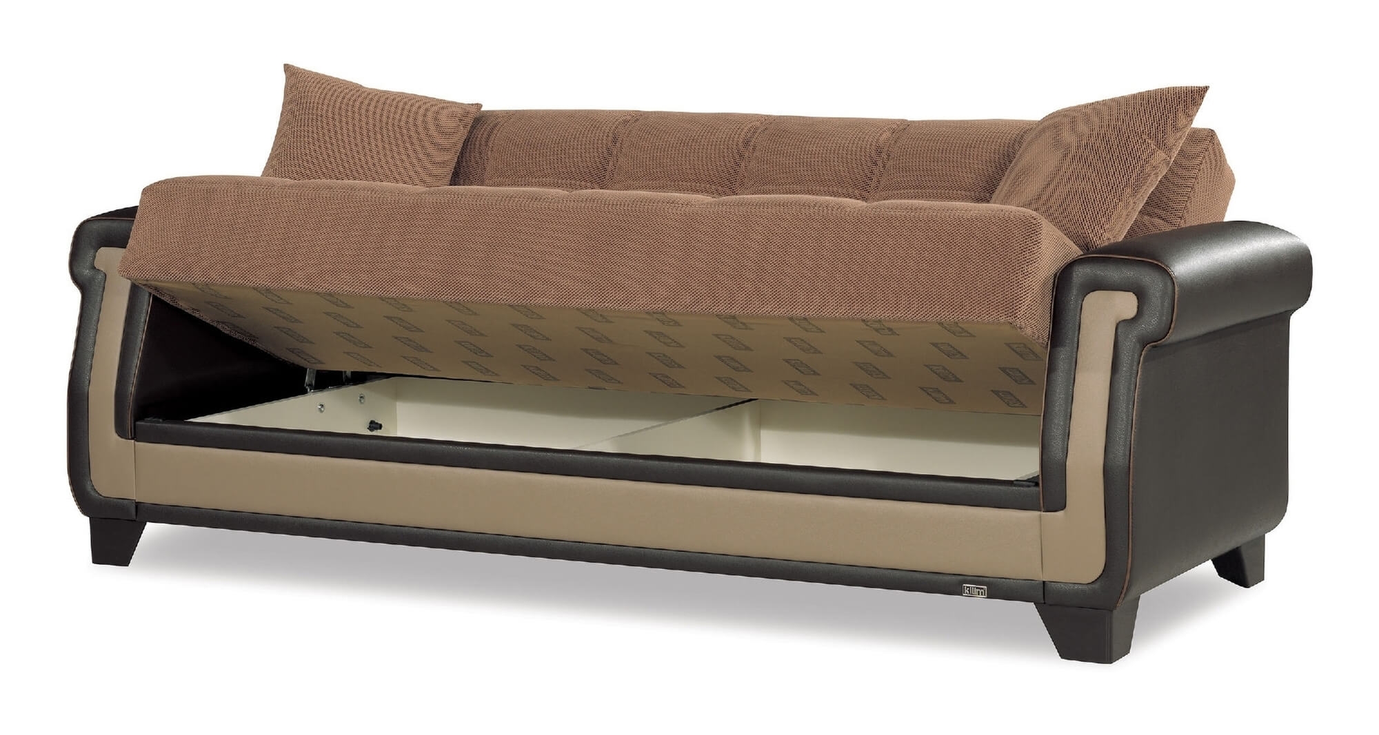 Proline Fabric/Leatherette Convertible Living Room Set