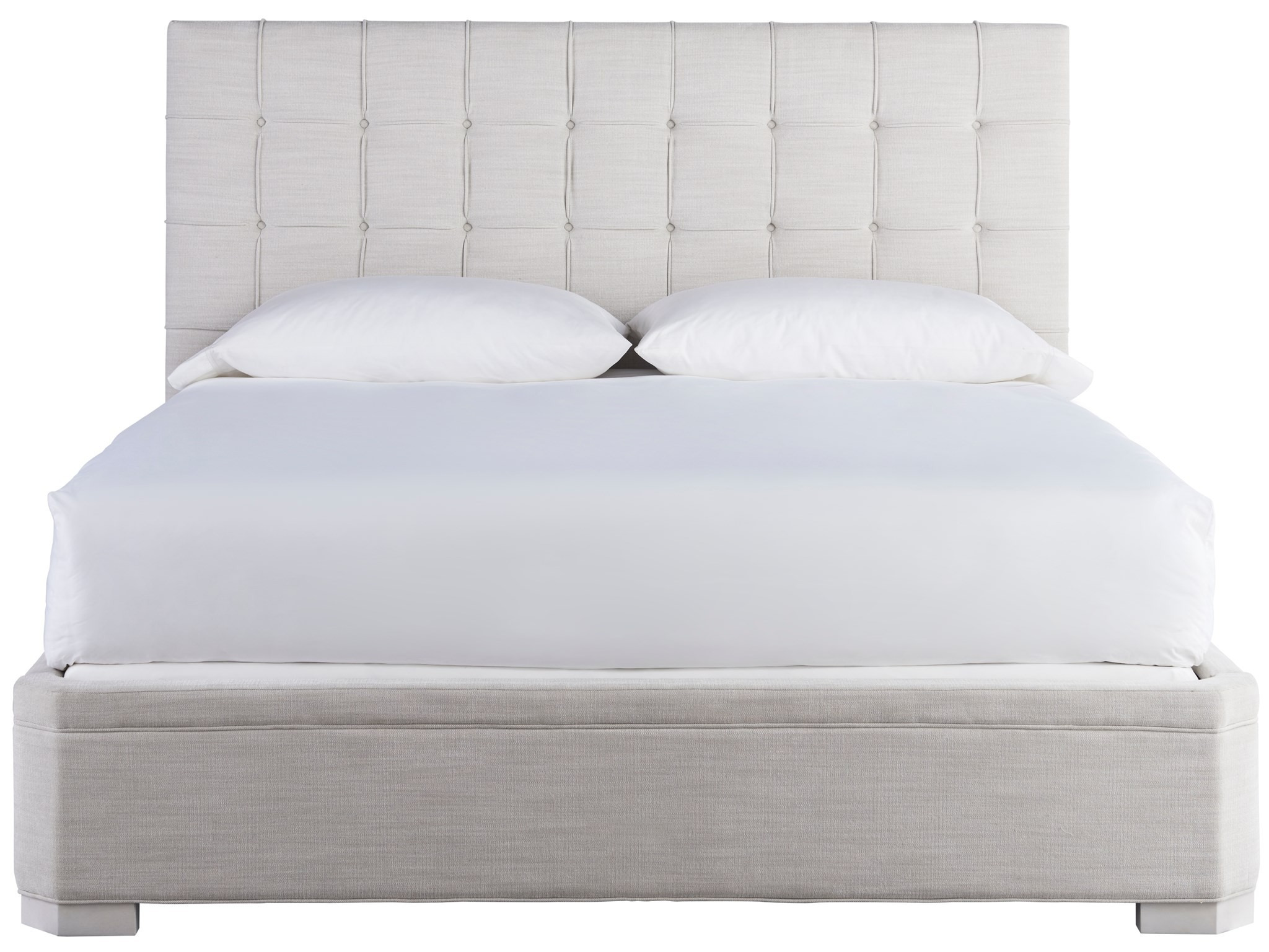 Uptown Fabric Panel Bed, King Size