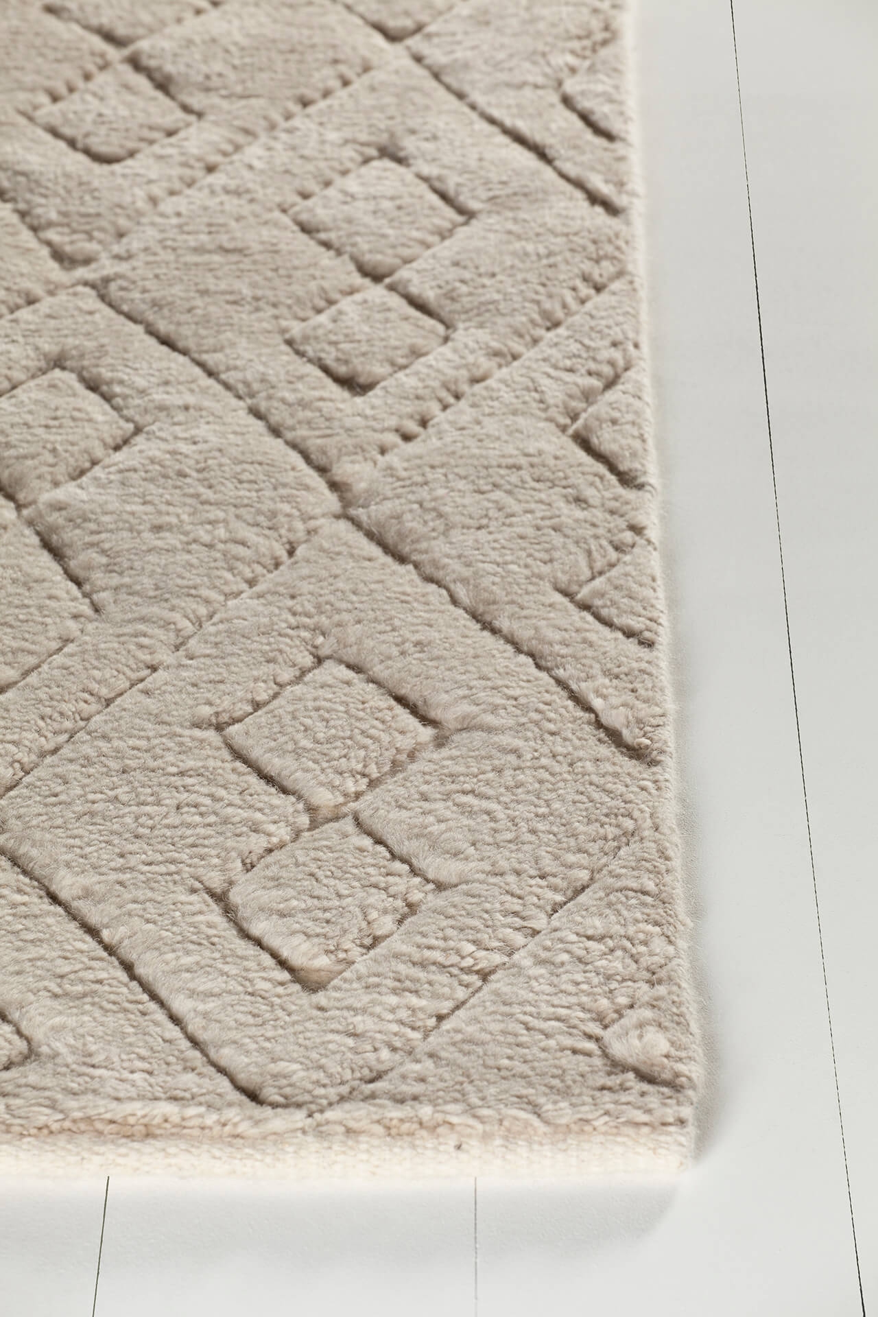 Catalina Wool/Cotton Rectangular Hand-knotted Rug, 5' x 7'6"