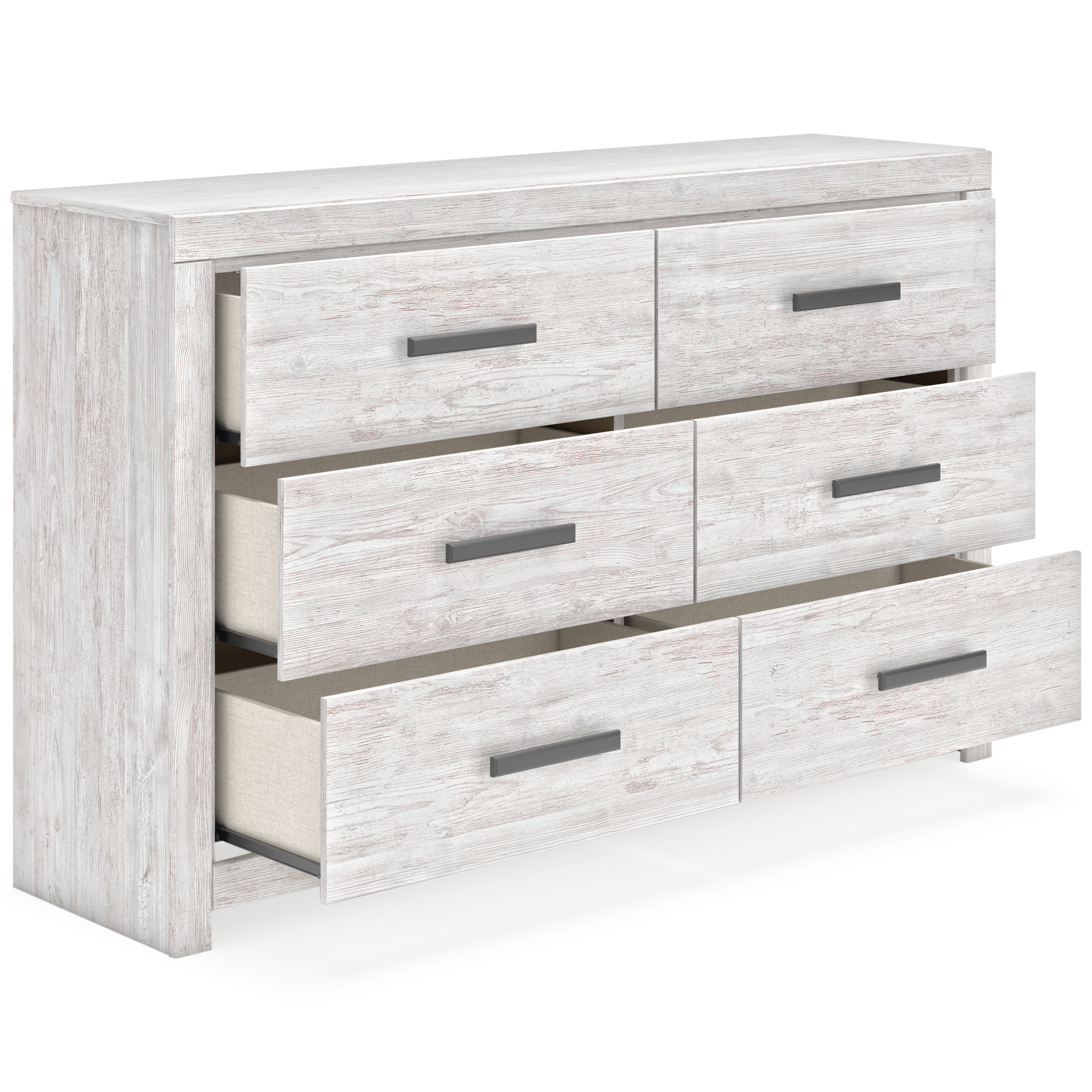 Cayboni MDF/Wood Veneer Panel Bedroom Set