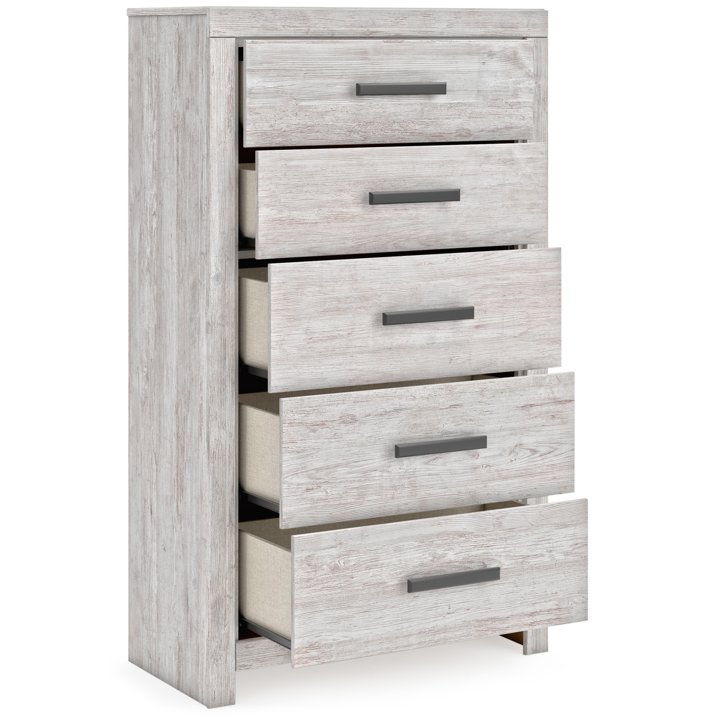 Cayboni MDF/Wood Veneer Panel Bedroom Set