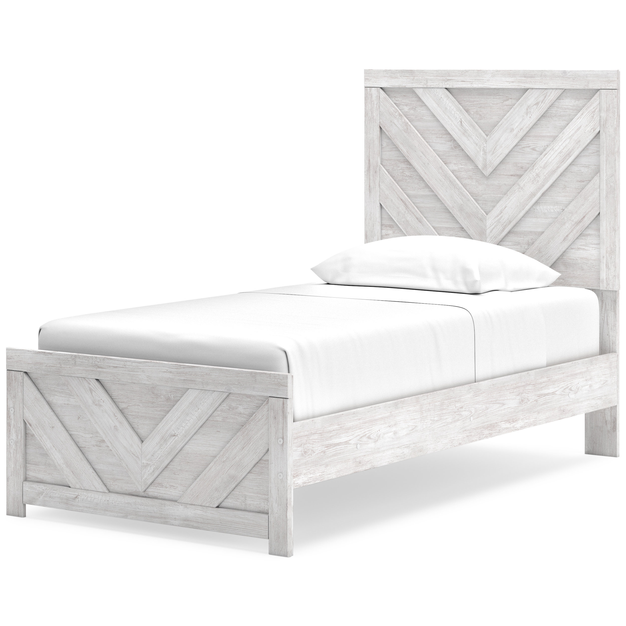 Cayboni MDF/Wood Veneer Panel Bedroom Set