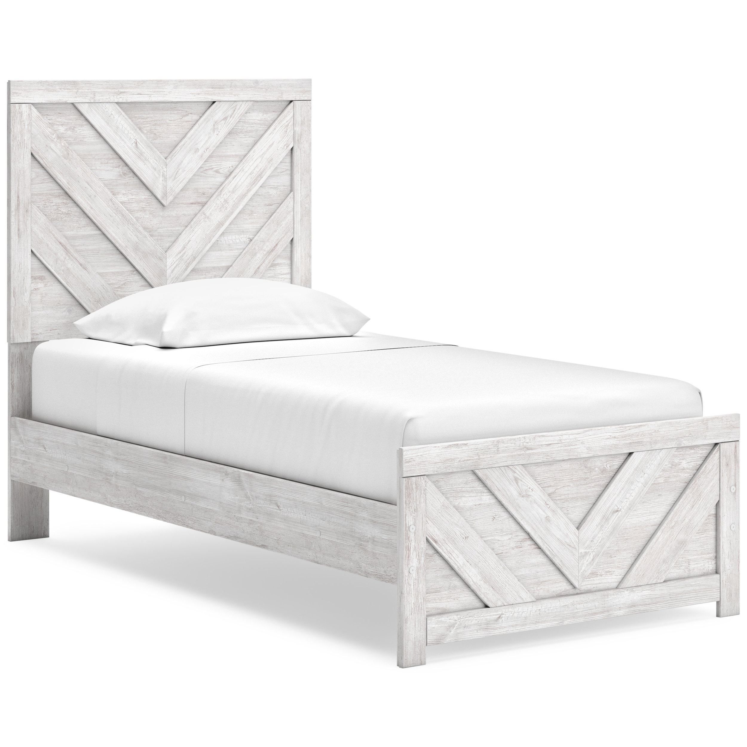 Cayboni MDF/Wood Veneer Panel Bedroom Set