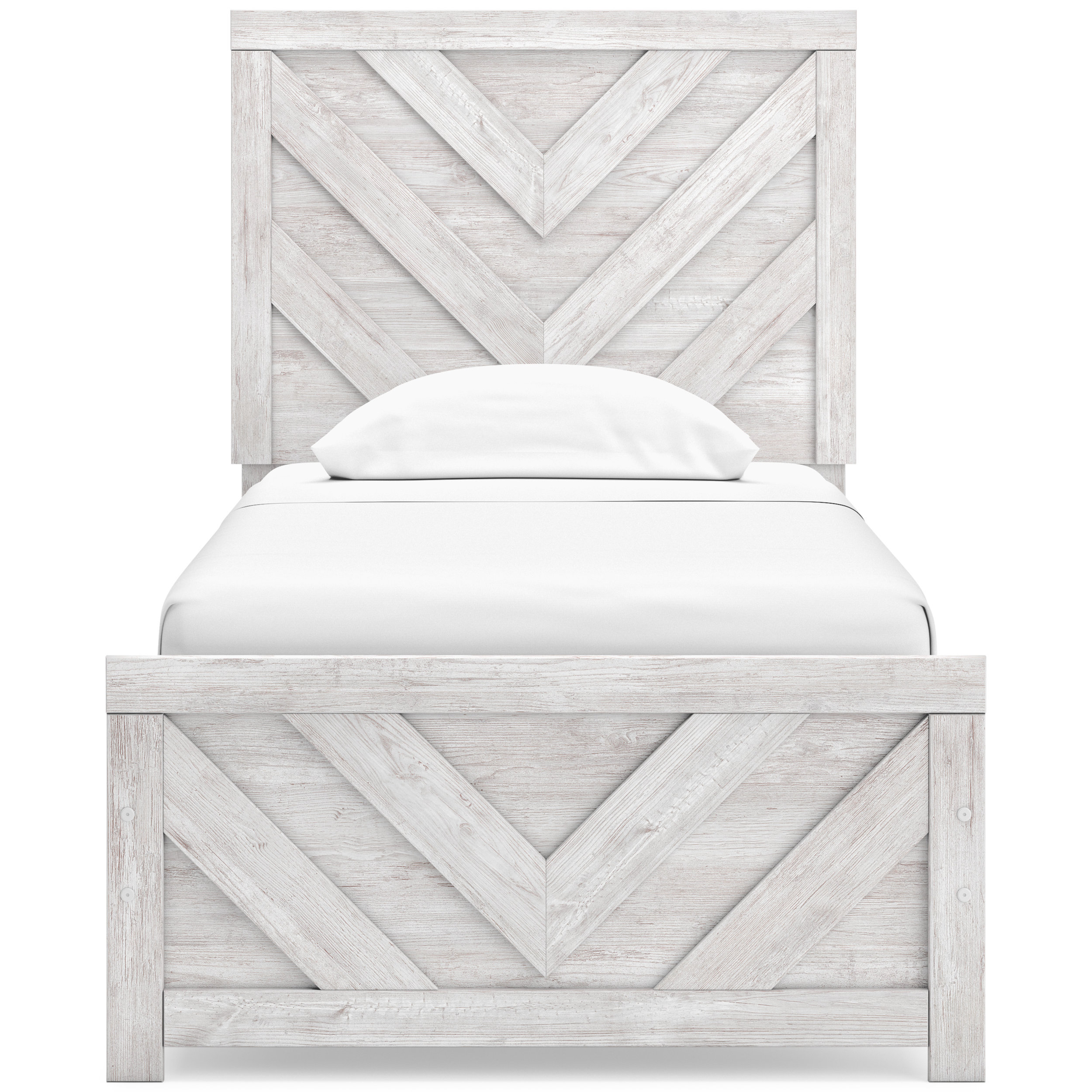 Cayboni MDF/Wood Veneer Panel Bedroom Set