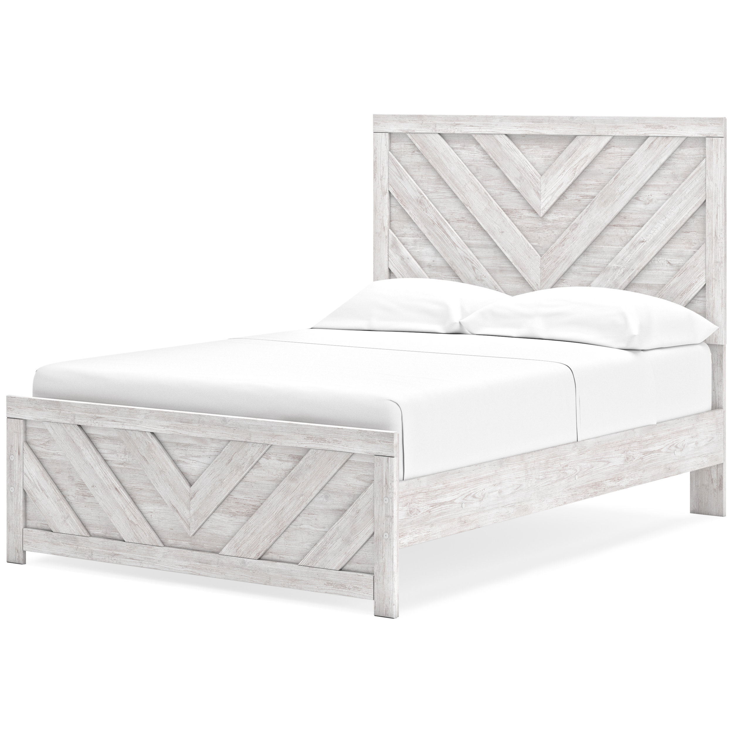 Cayboni MDF/Wood Veneer Panel Bedroom Set