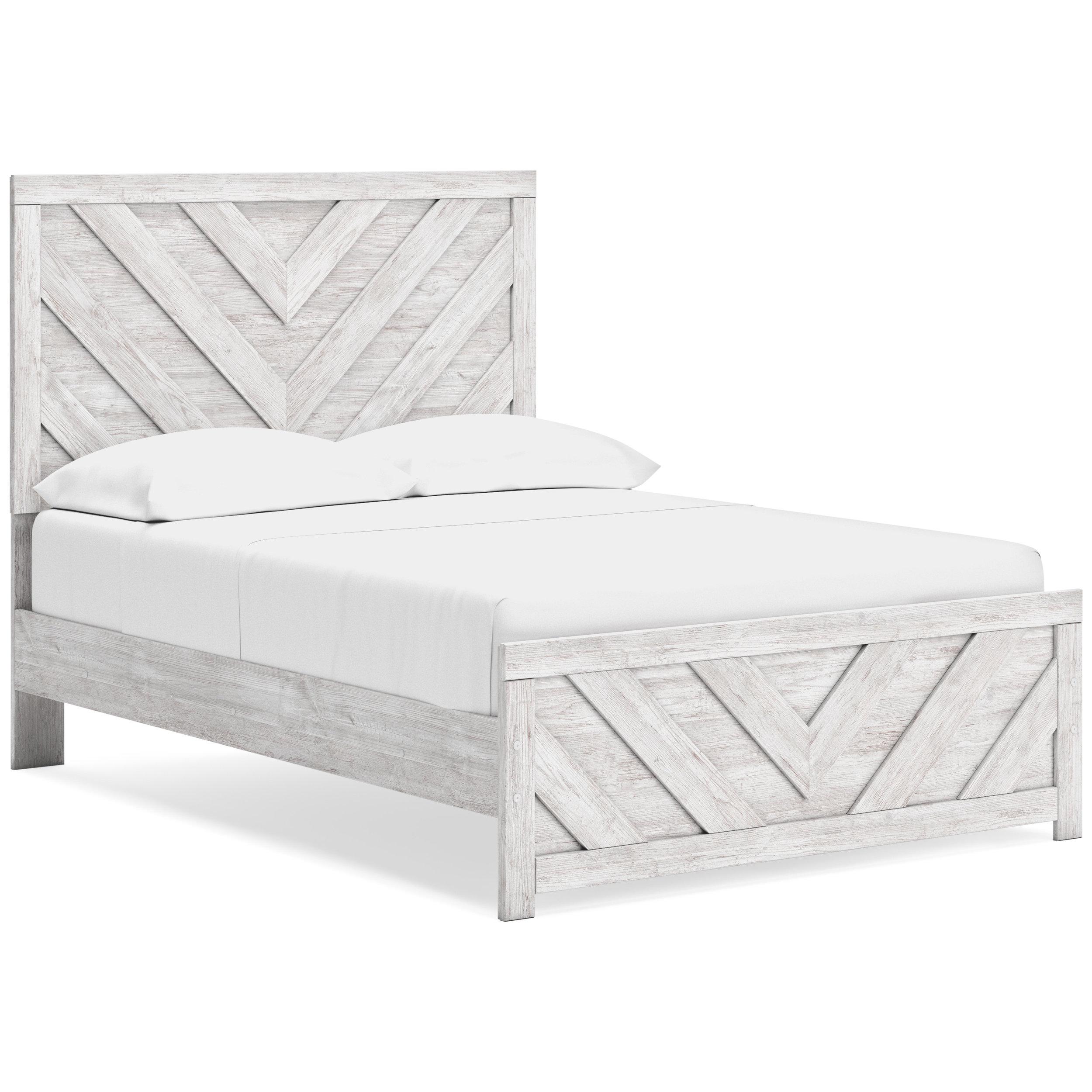 Cayboni MDF/Wood Veneer Panel Bedroom Set