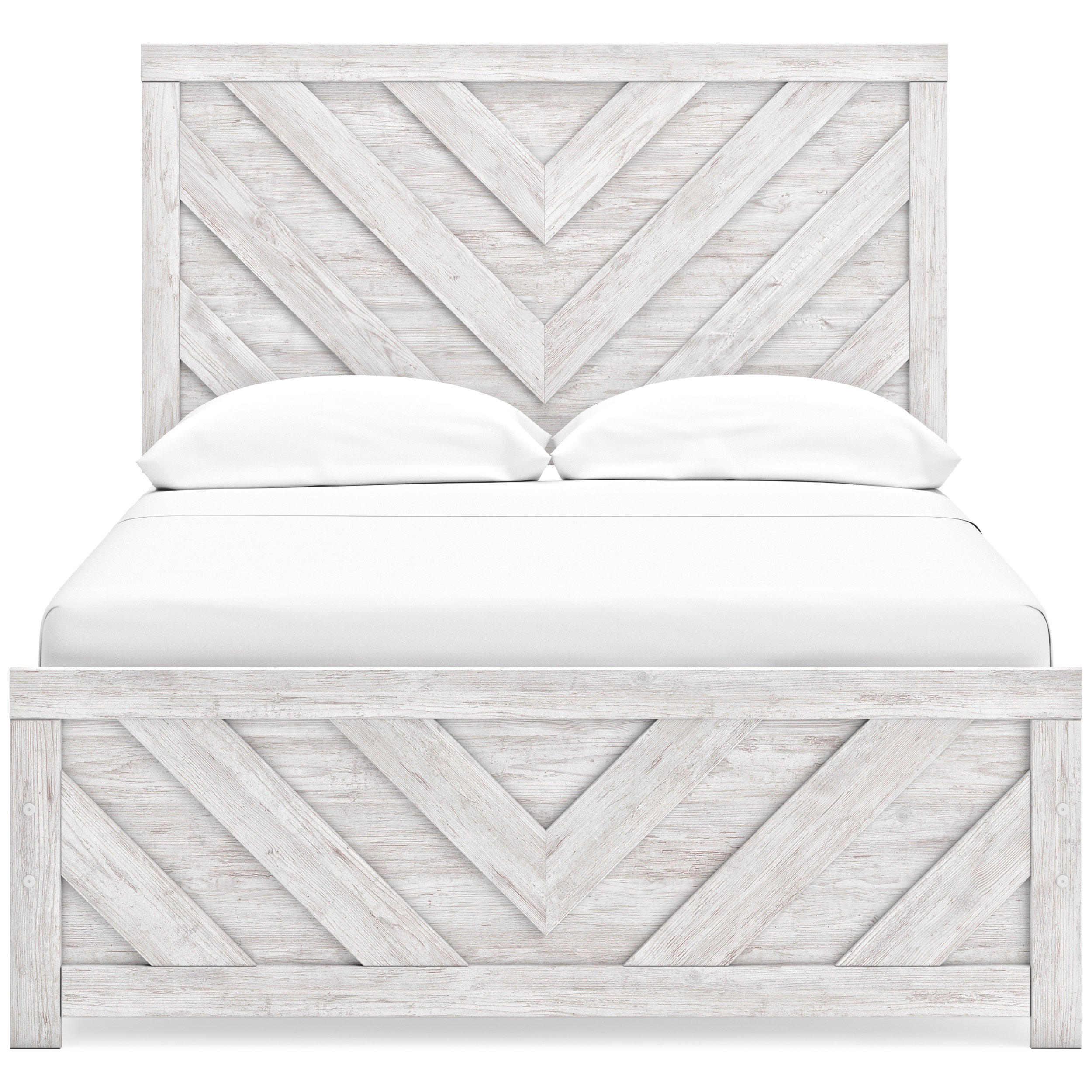 Cayboni MDF/Wood Veneer Panel Bedroom Set