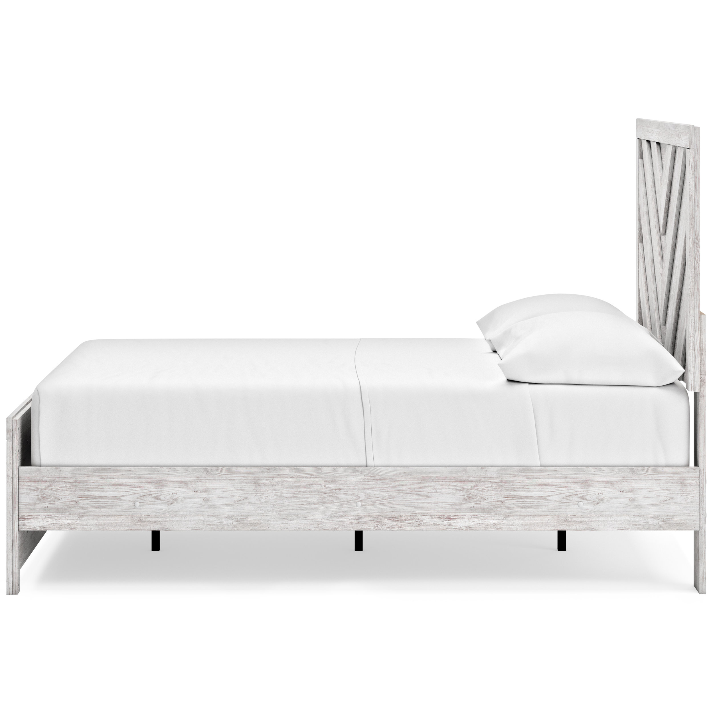 Cayboni MDF/Wood Veneer Panel Bedroom Set