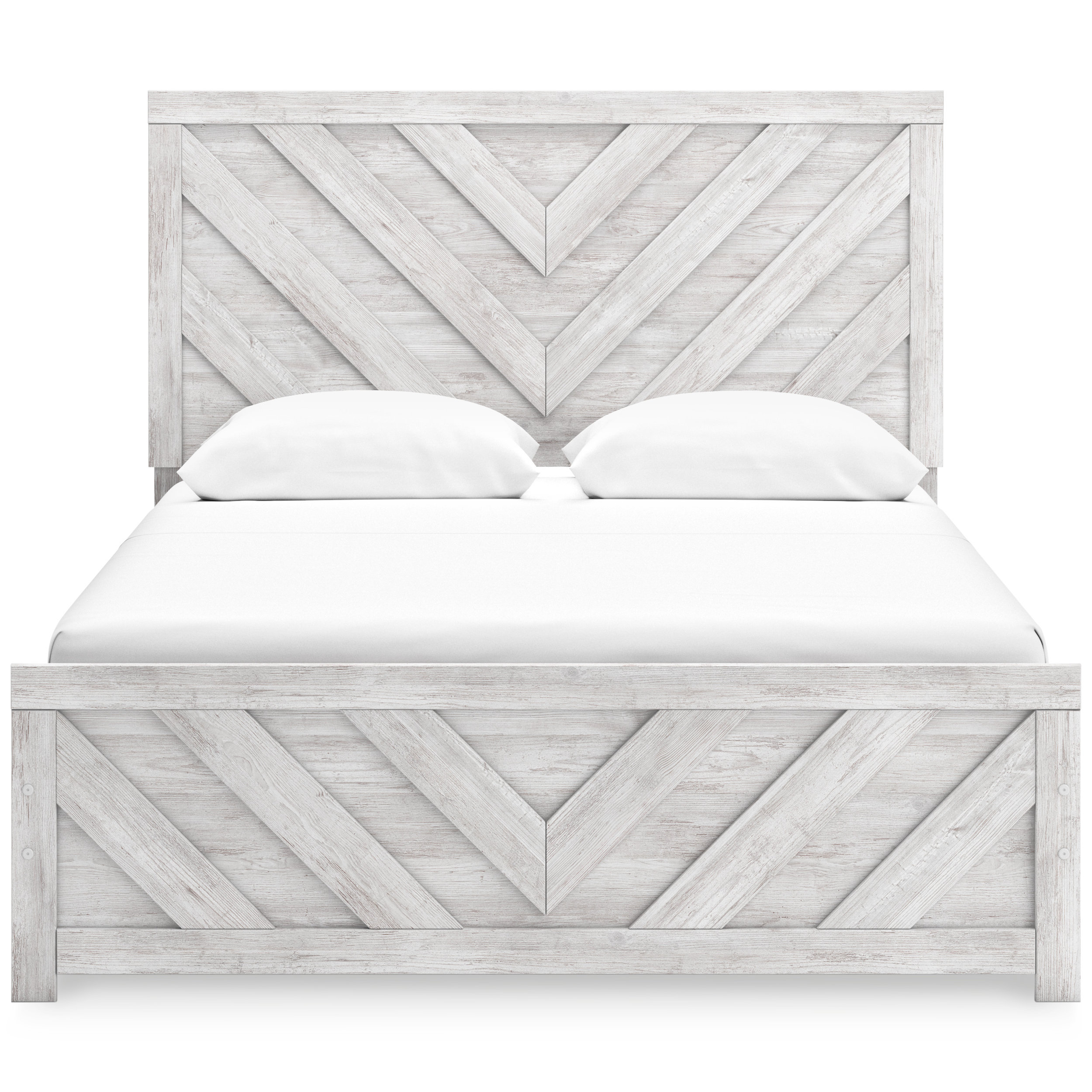 Cayboni MDF/Wood Veneer Panel Bedroom Set
