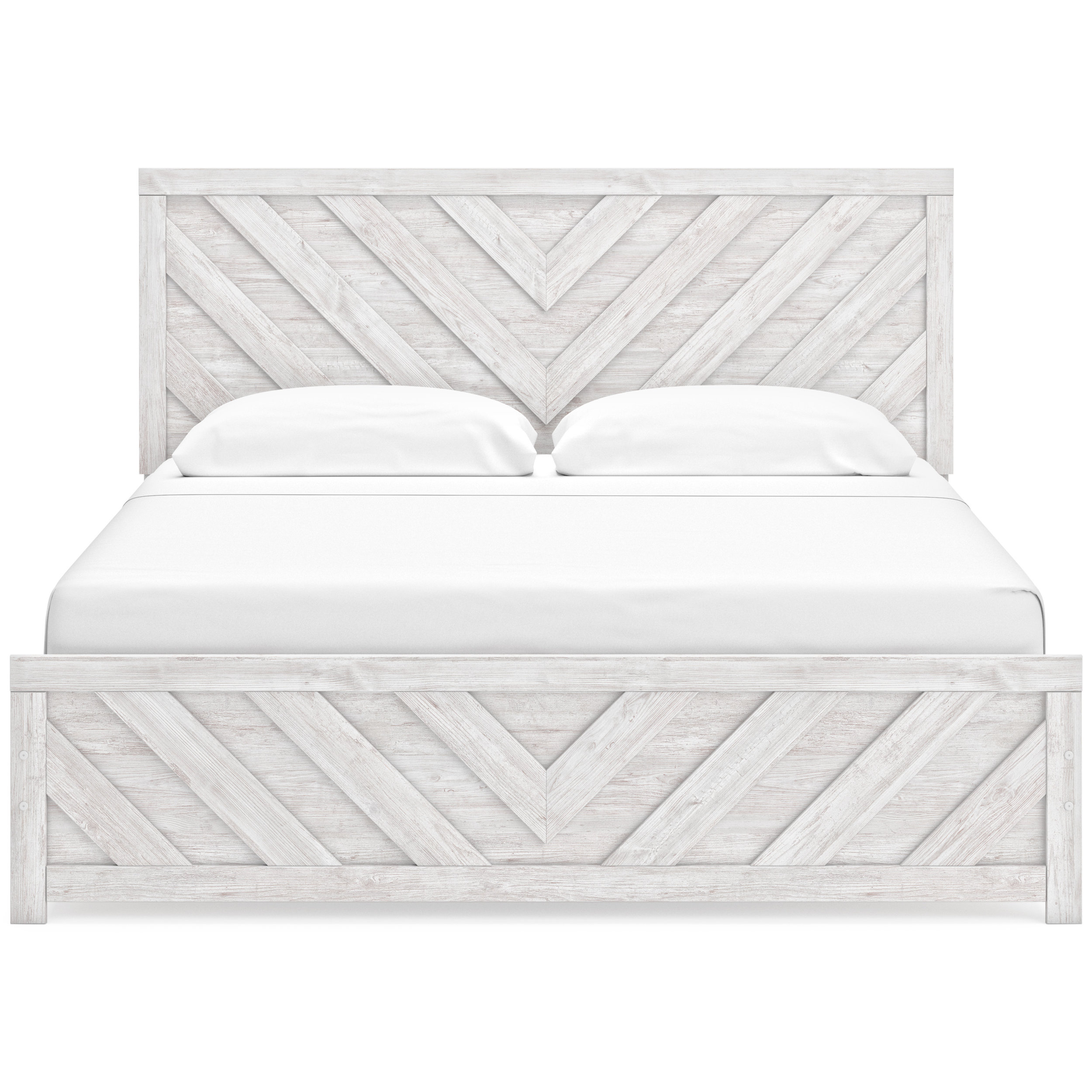 Cayboni MDF/Wood Veneer Panel Bedroom Set