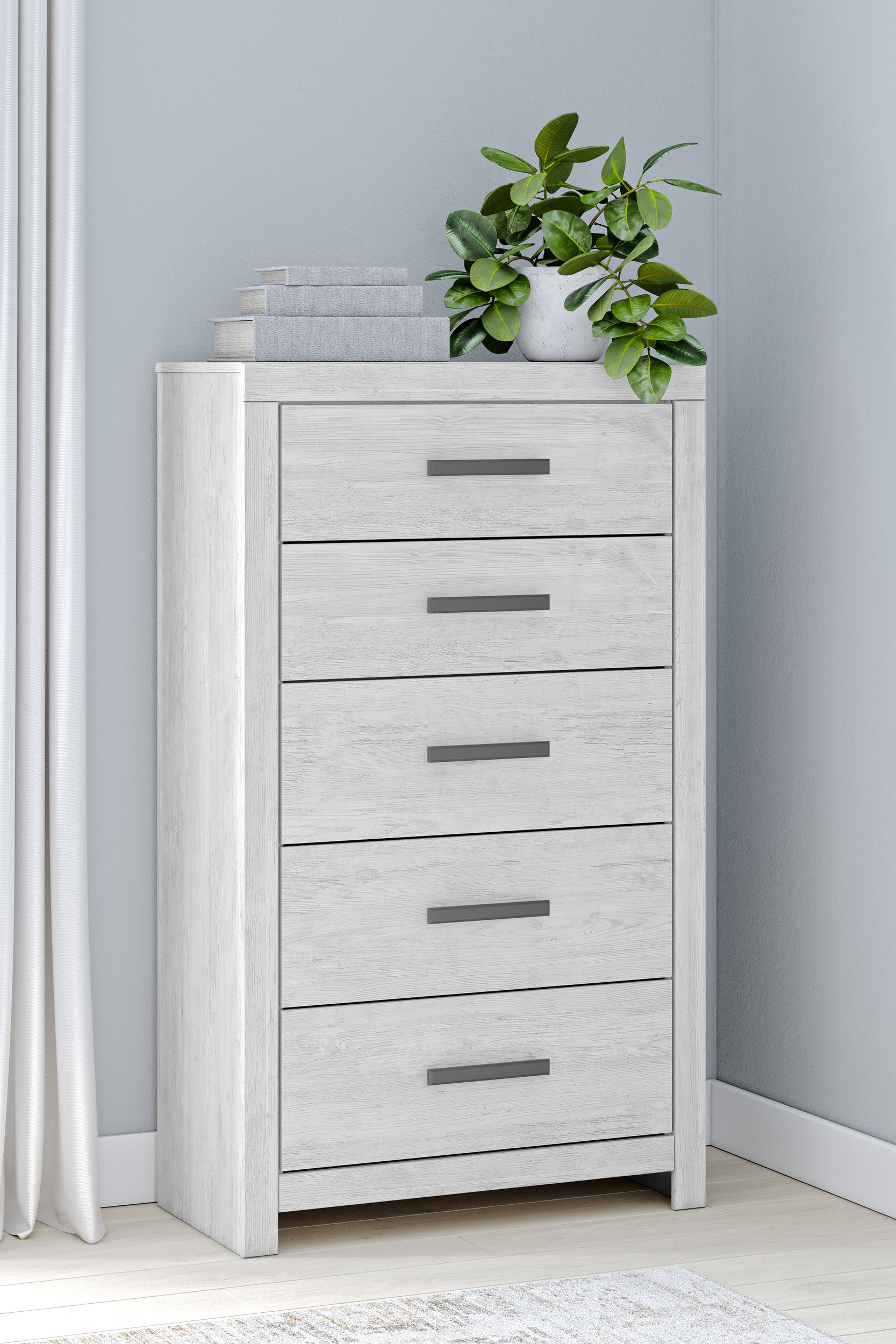 Cayboni MDF/Wood Veneer Panel Bedroom Set