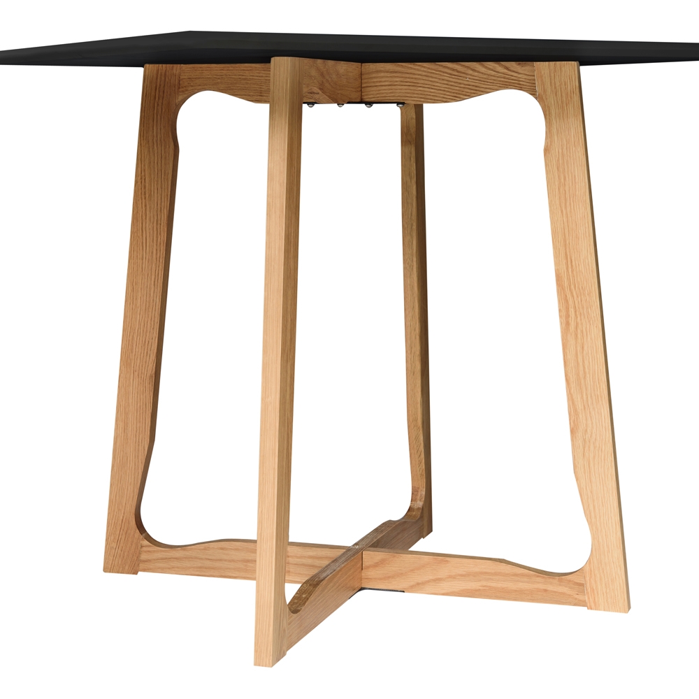 Cedar Square Wood Dining Table