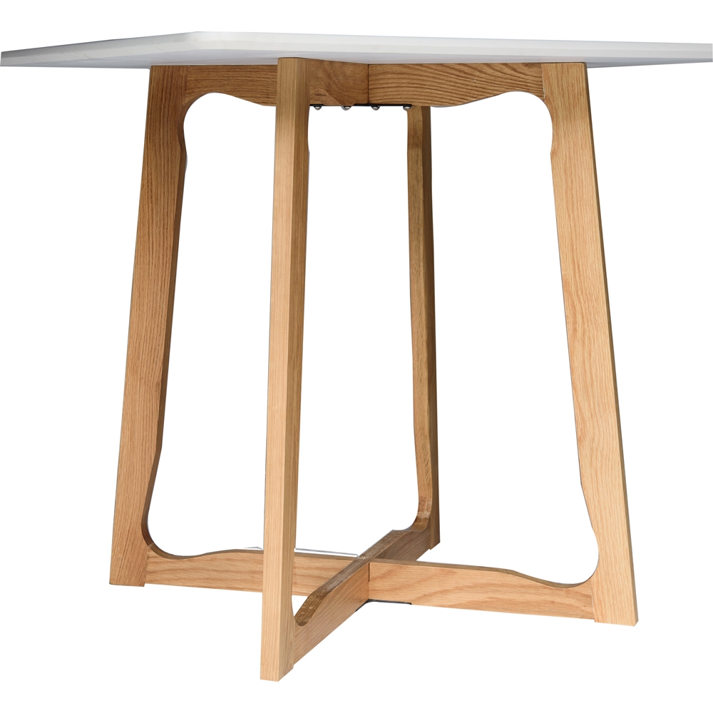 Cedar Square Wood Dining Table