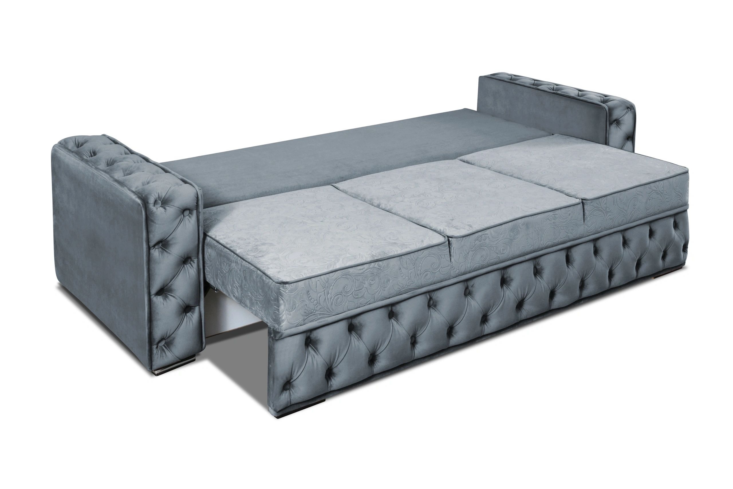 Marylin Fabric Convertible Storage Sofa