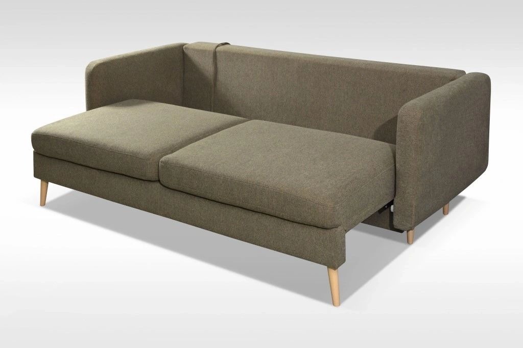 Manhattan Fabric Convertible Storage Sofa