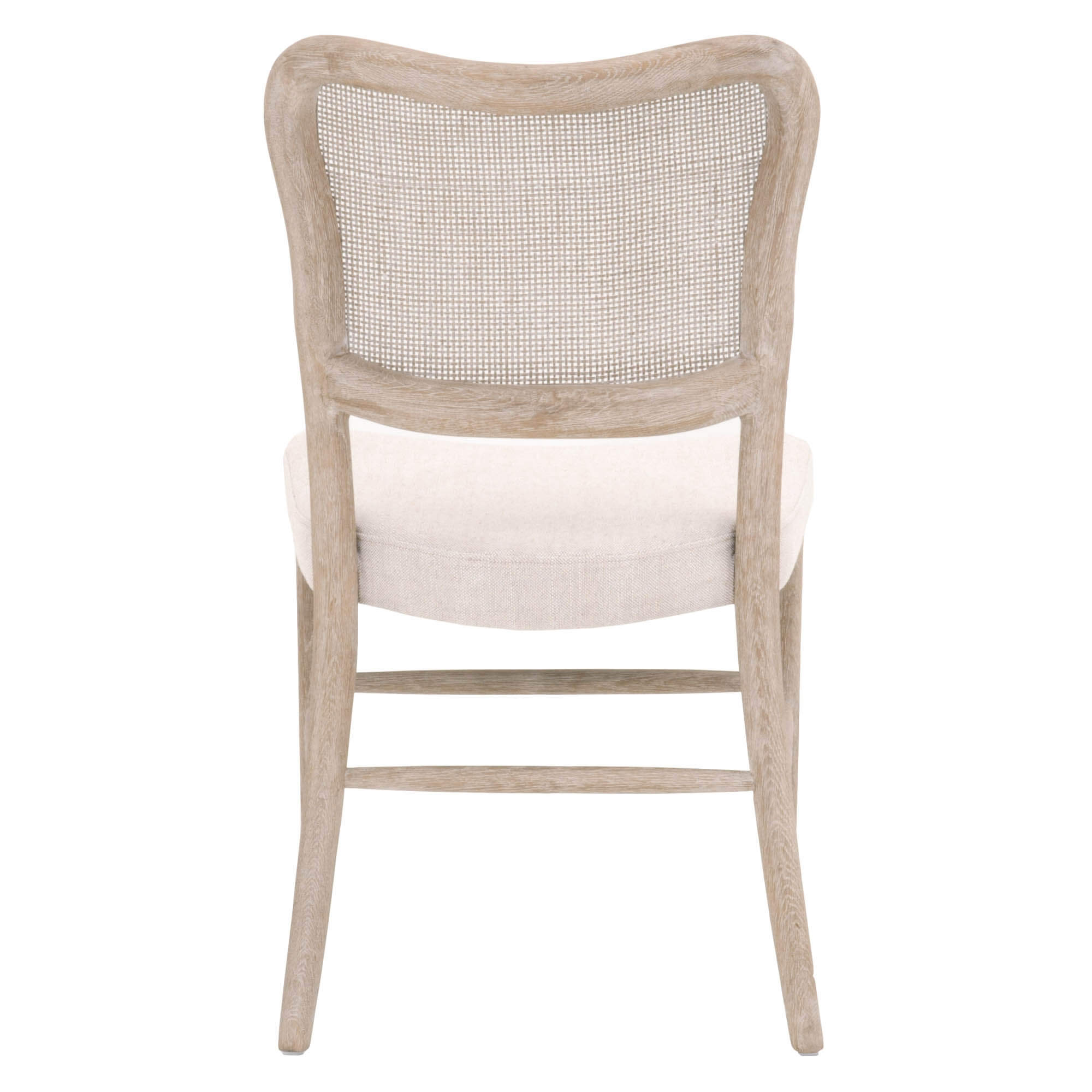 Cela Fabric/Cane/Wood Dining Chair