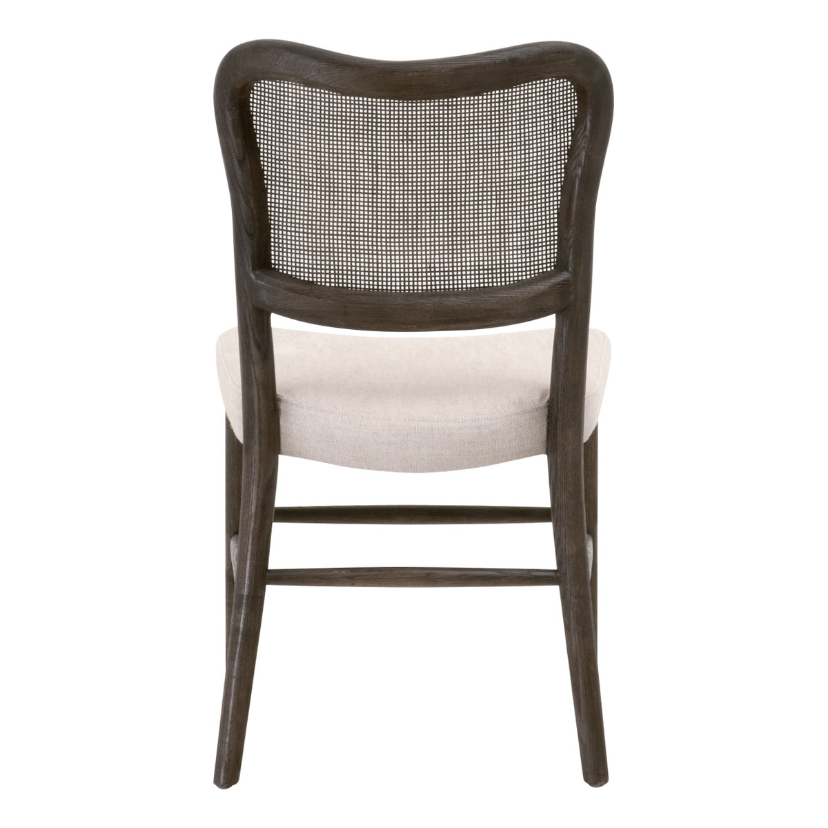 Cela Fabric/Cane/Wood Dining Chair