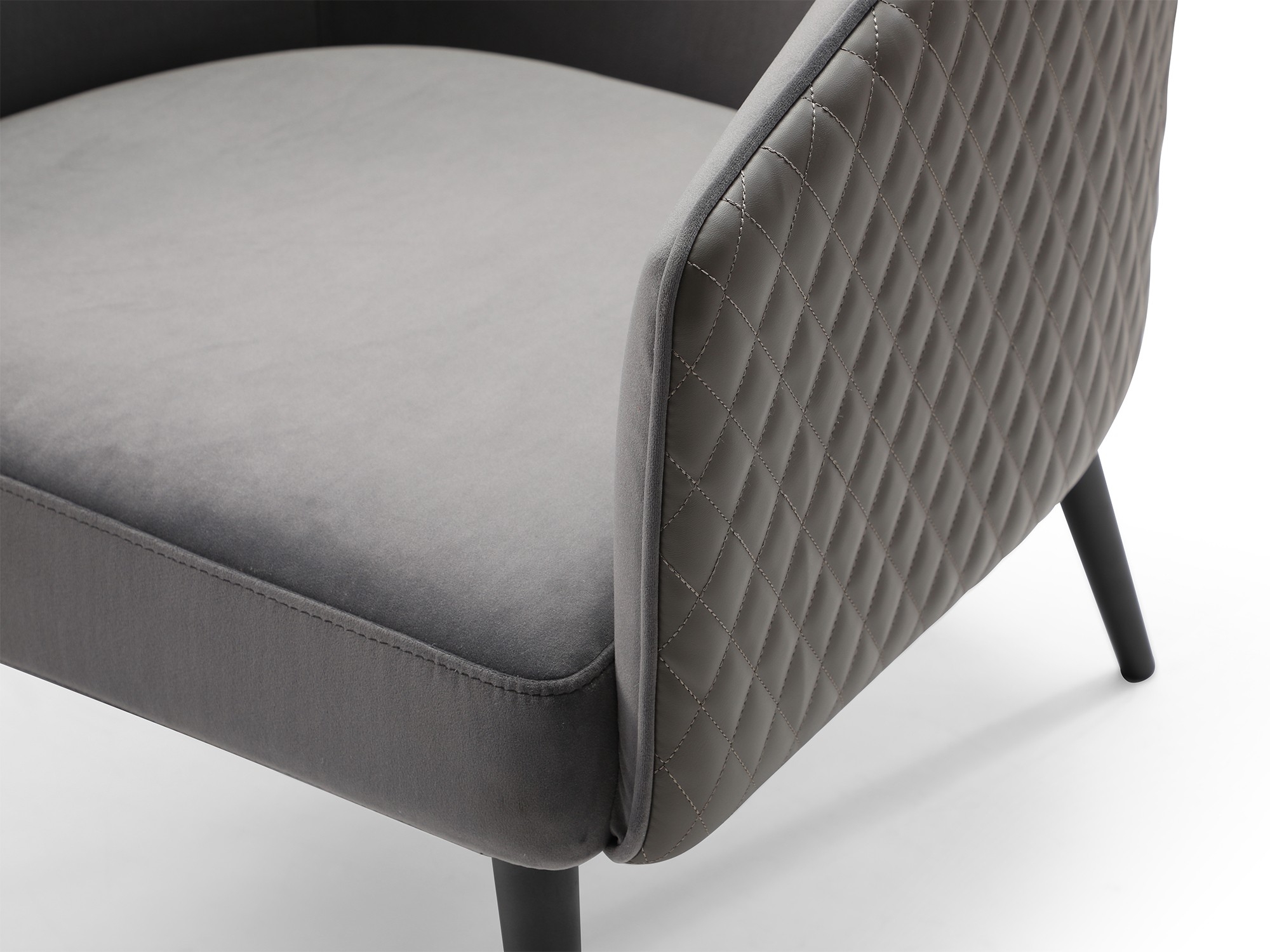 Boston Velvet/PU Leisure Chair