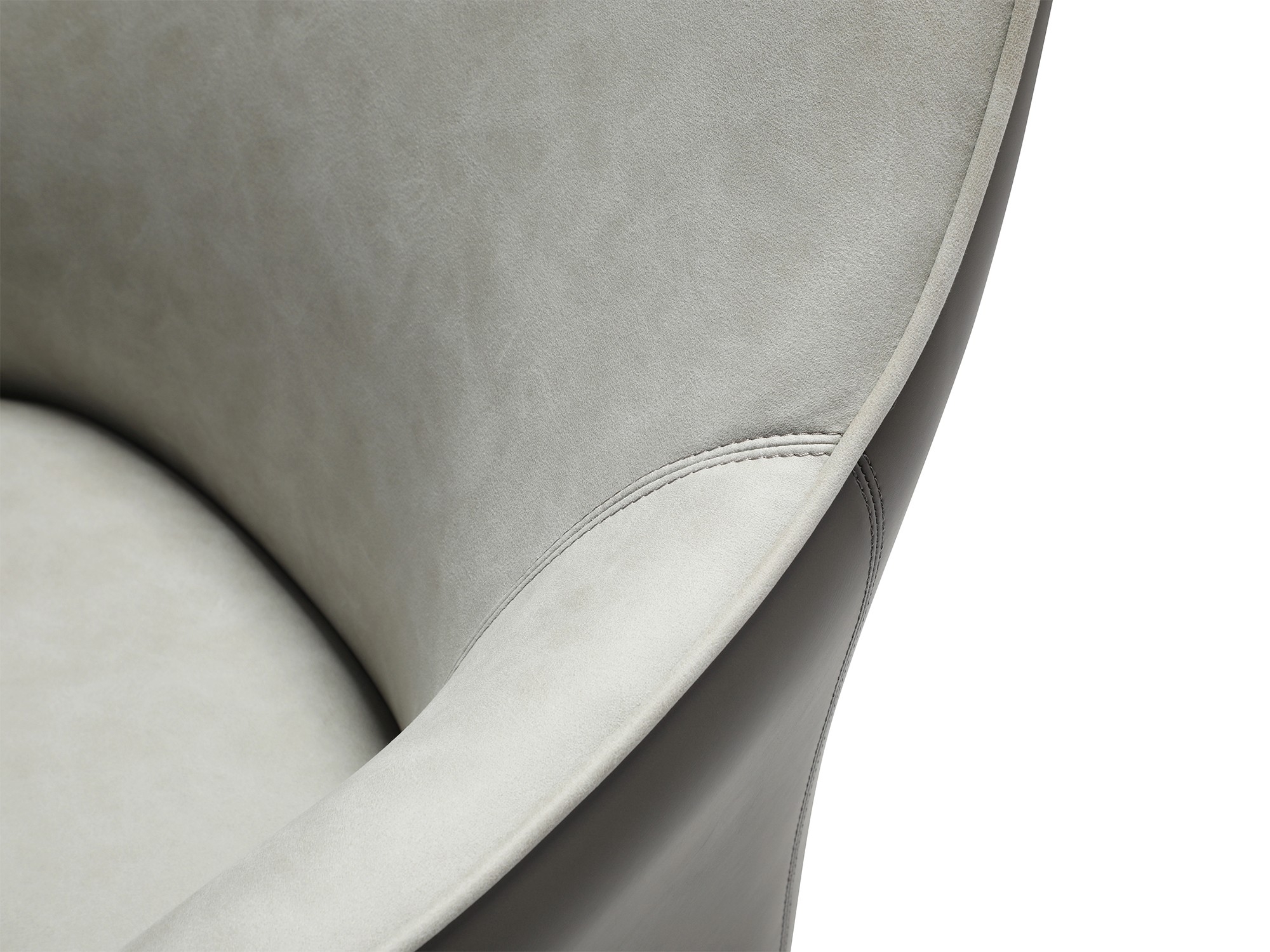 Sunizona Fabric/Faux Leather Leisure Chair