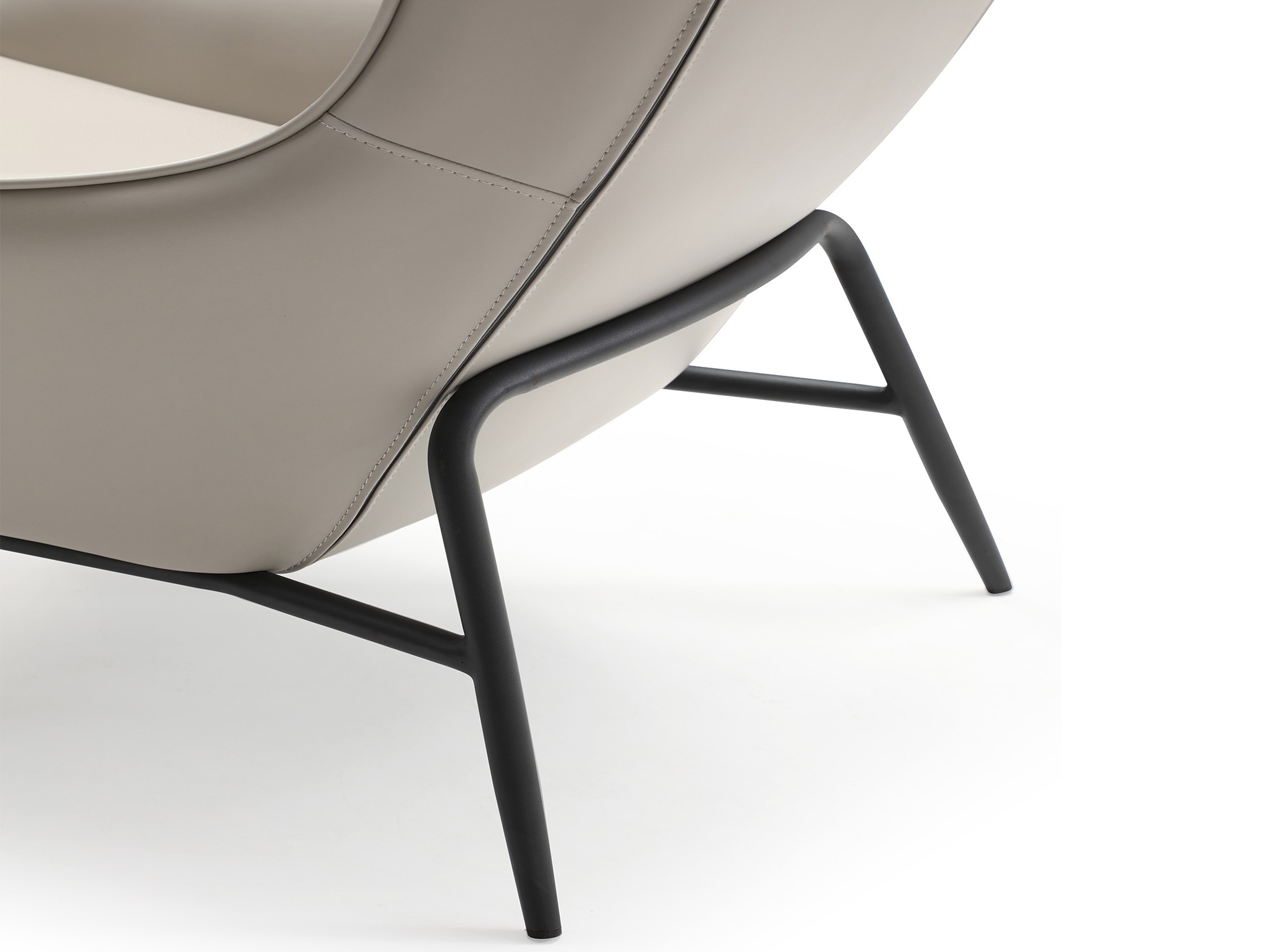 Wyatt Faux Leather Leisure Chair