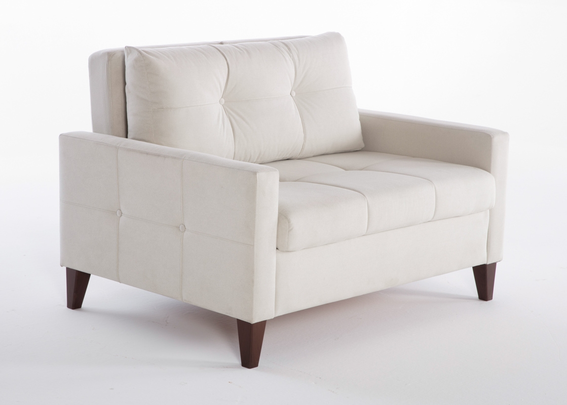 Fabric Sleeper Chair And a Half