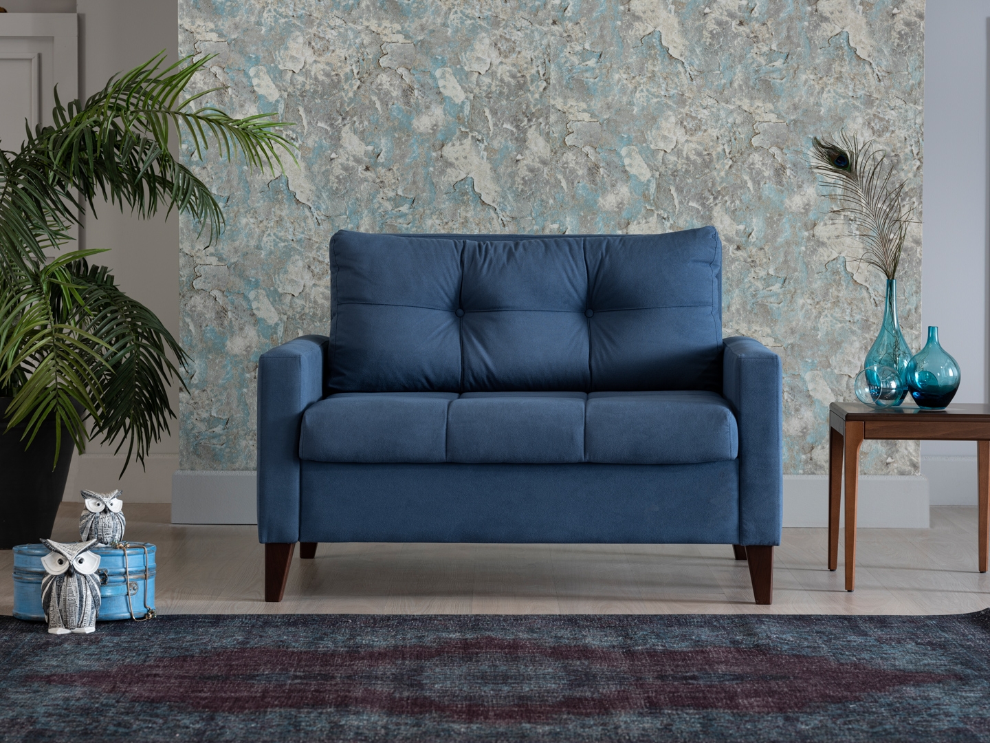 Fabric Sleeper Chair And a Half