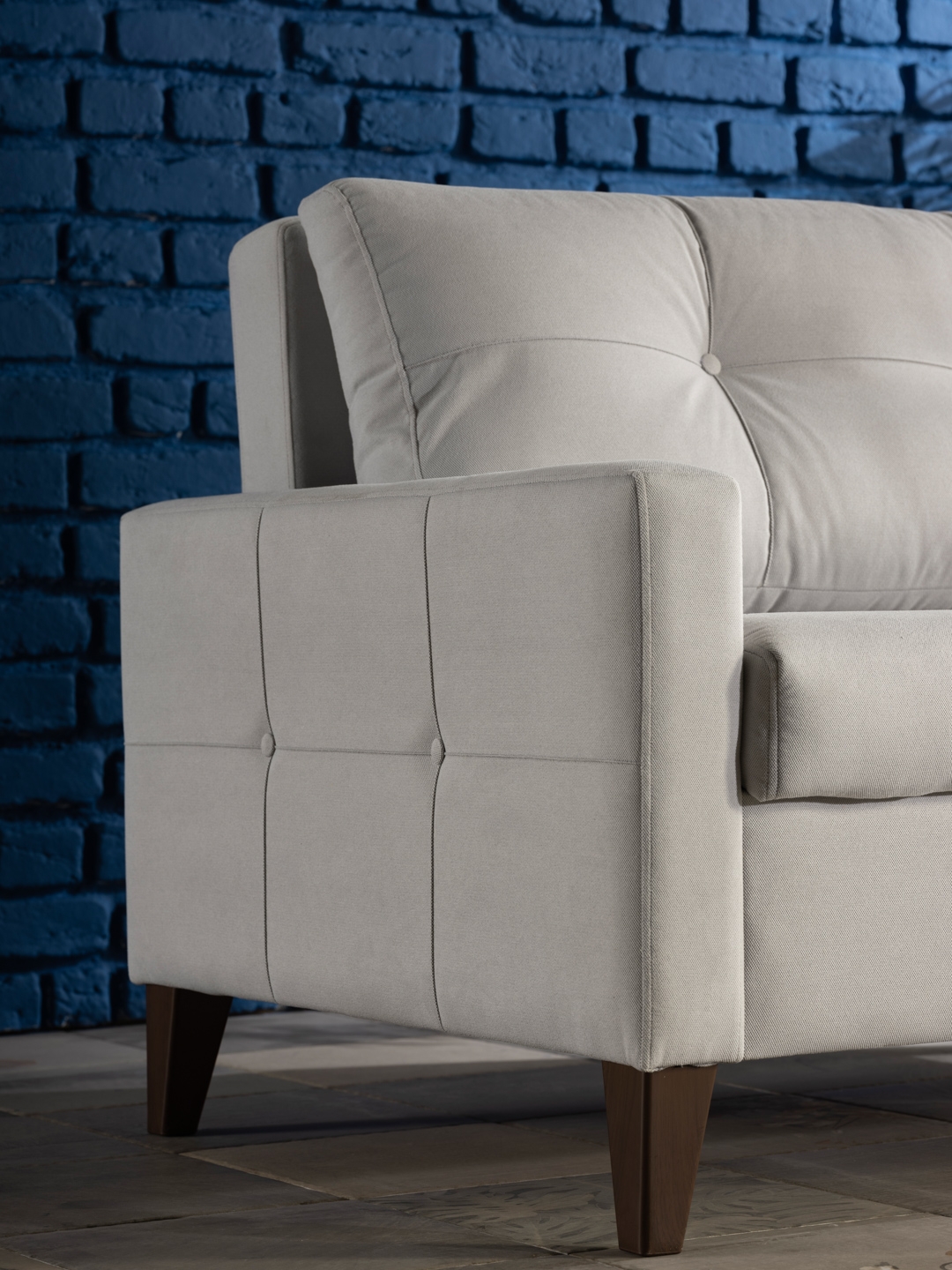 Fabric Sleeper Chair And a Half
