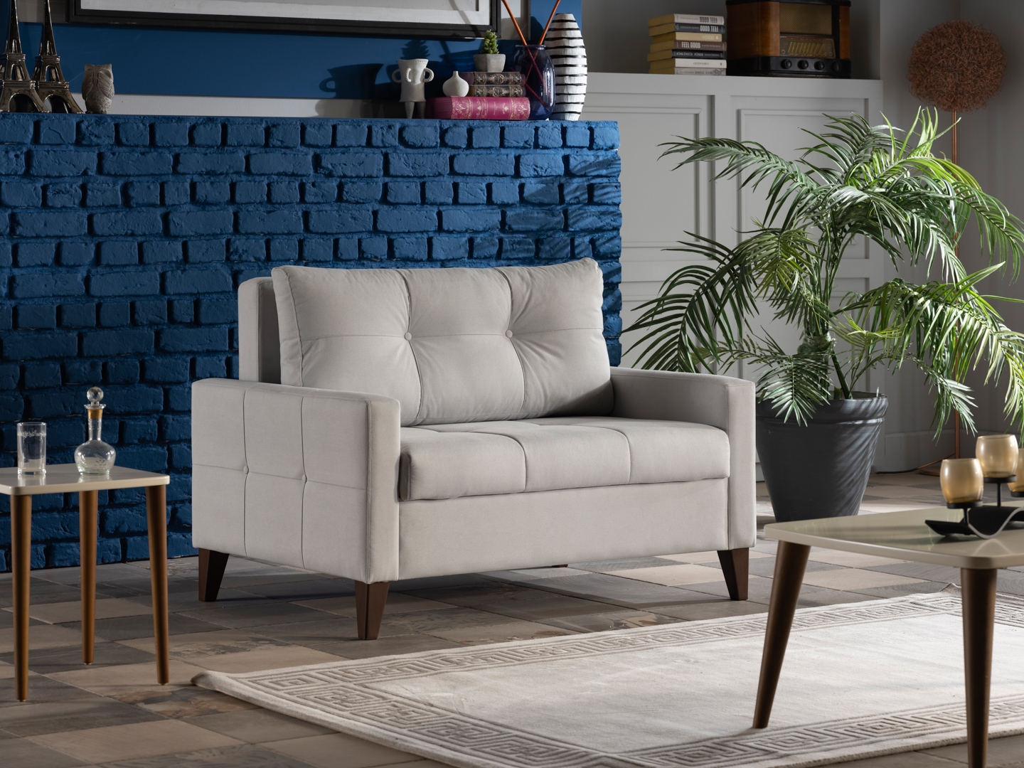 Fabric Sleeper Chair And a Half