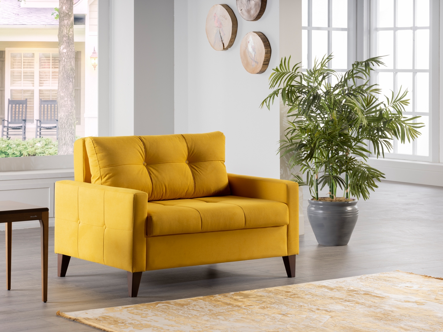 Fabric Sleeper Chair And a Half