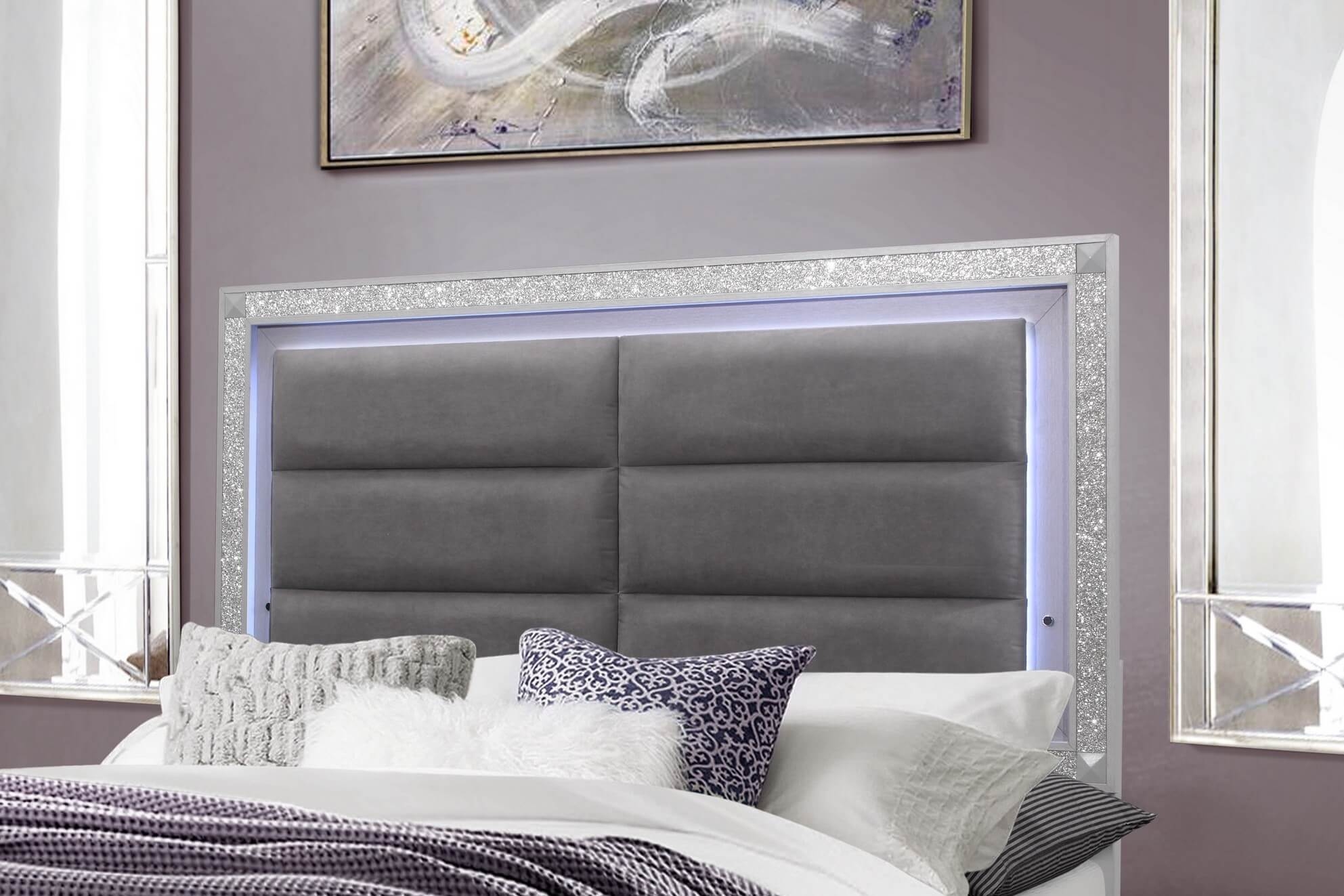 Chalice LED Queen Size Bed
