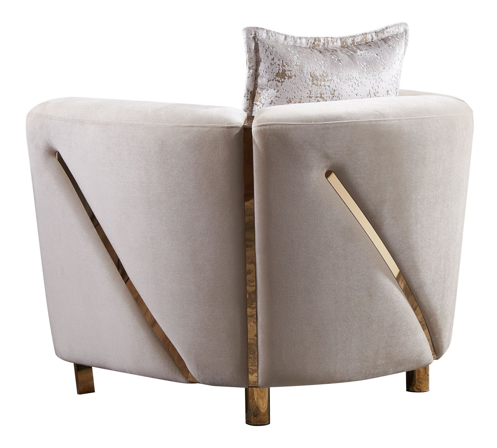 Chanelle Thick Velvet Chair