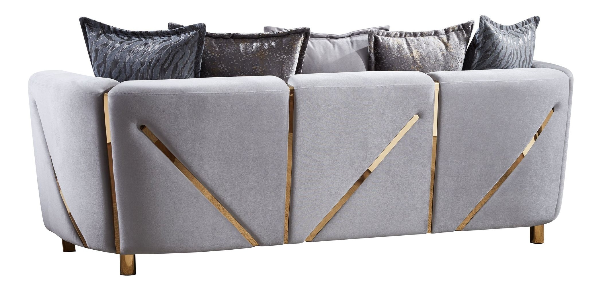 Chanelle Thick Velvet Living Room Set