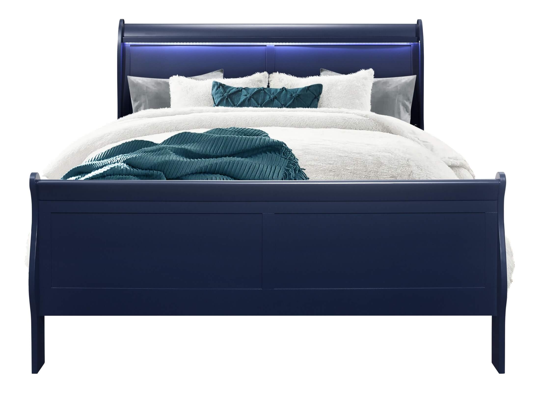 Charlie Full Size Bed w/LED Light
