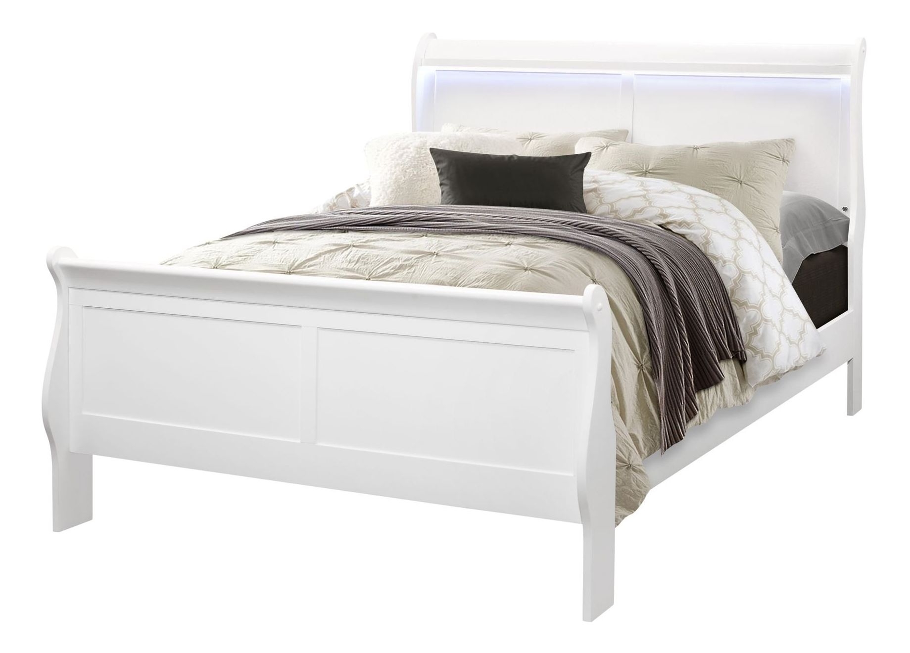 Charlie Full Size Bed w/LED Light