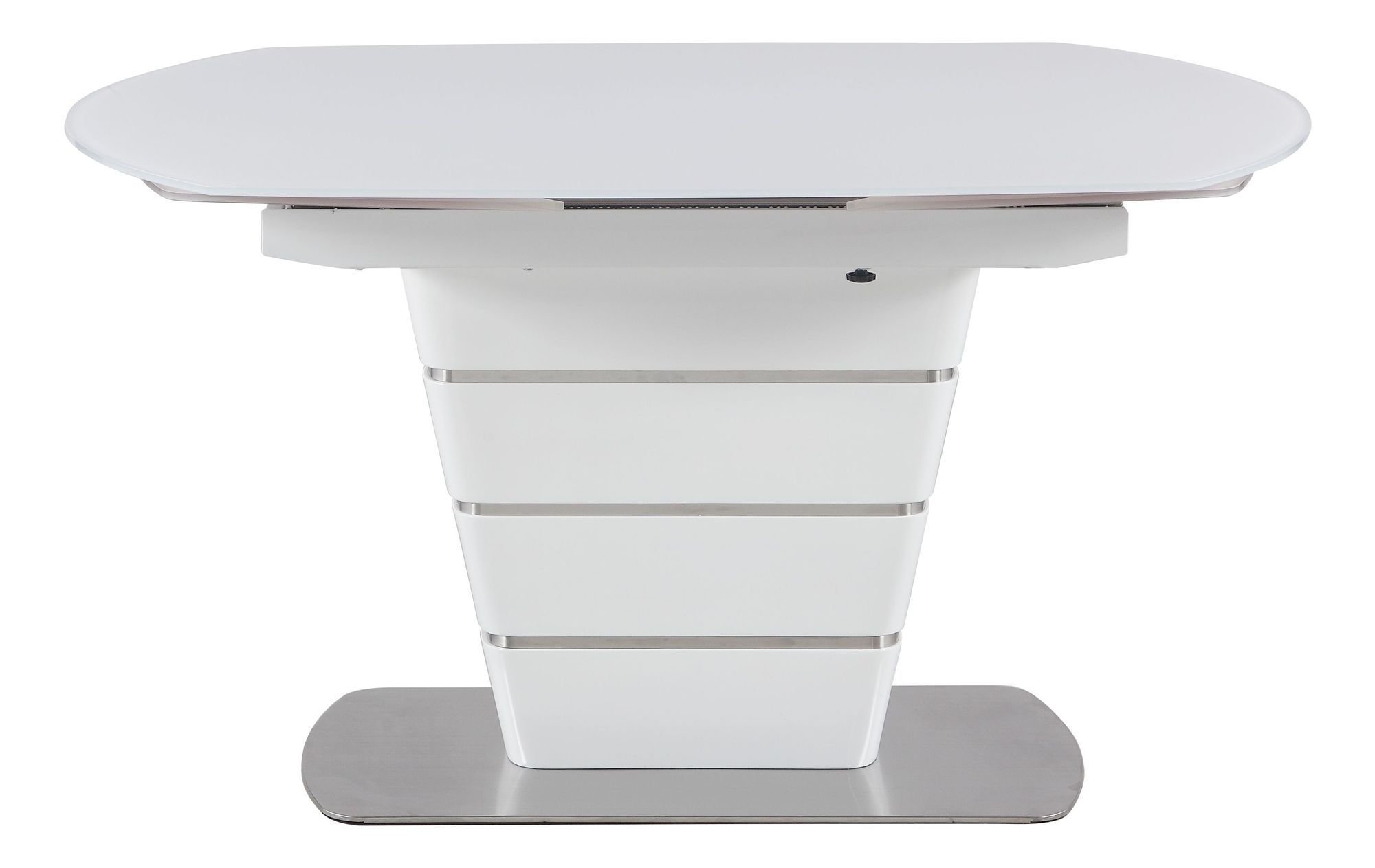 Charlotte Rectangular Glass Table w/Motion Extensions