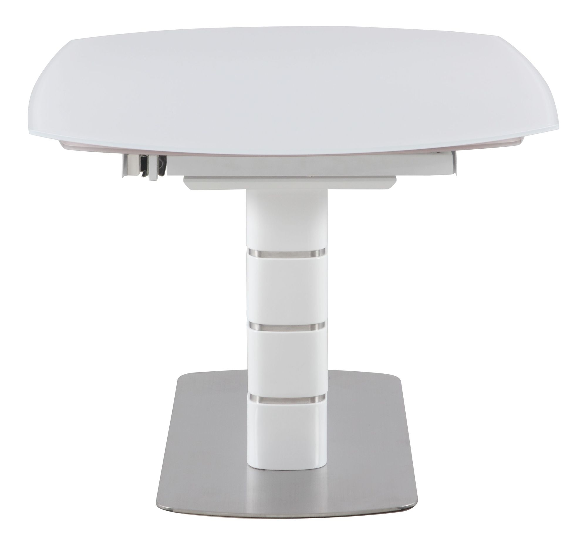 Charlotte Rectangular Glass Table w/Motion Extensions