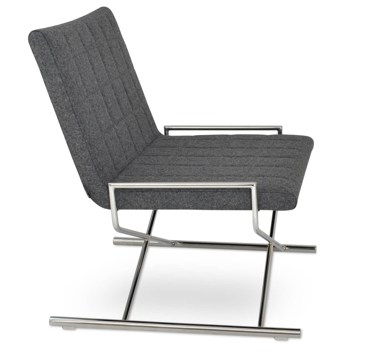 Chelsea Leather X Sled Chair