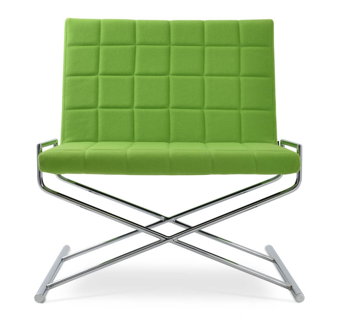 Chelsea Leather X Sled Chair