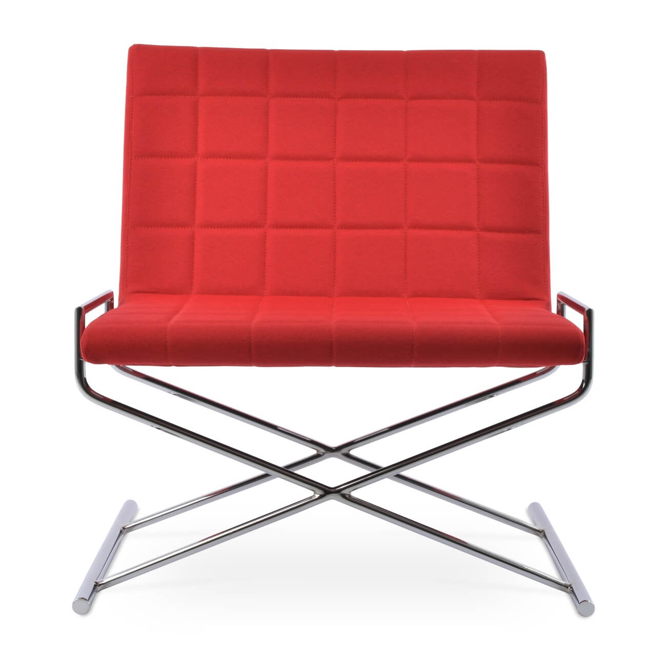 Chelsea Leather X Sled Chair
